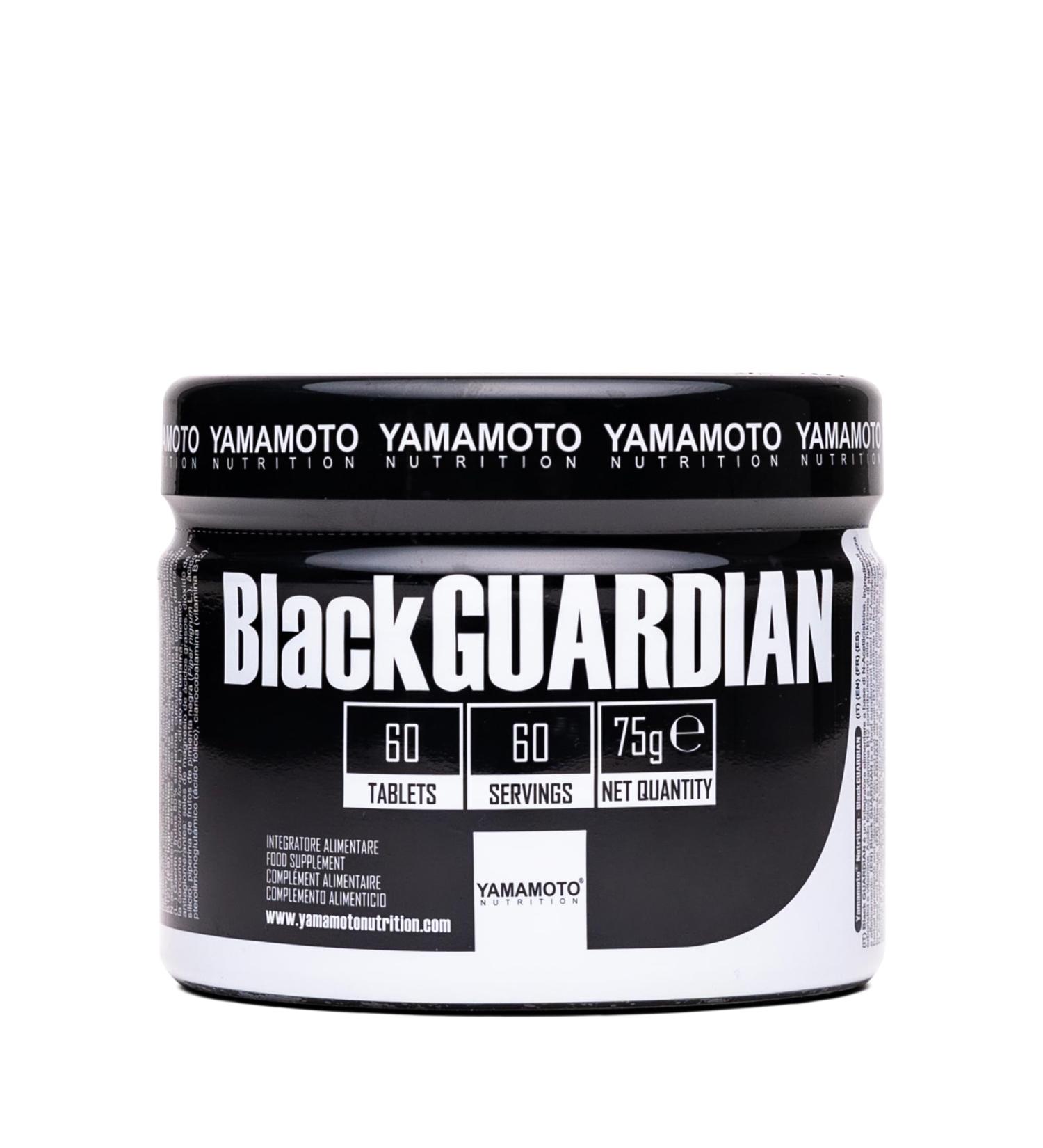 YAMAMOTO NUTRITION BlackGUARDIAN 60 Tablets Promotes Gastrointestinal Function and Liver Purification