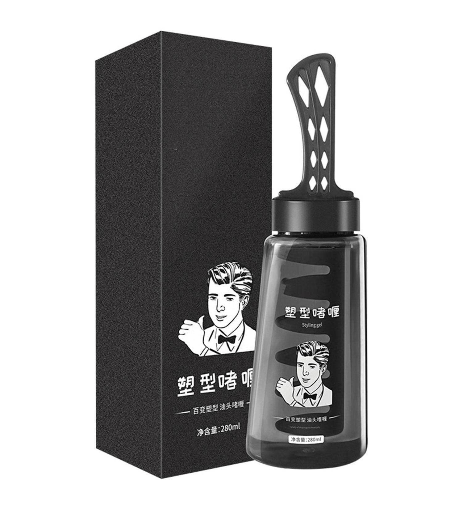 4 Hair Wax Gel with Comb | Lightweight Men Hair Cream Salon Styling Gel Tool Professional Hair Cream Salon Styling Gel Tool for Men 4 Pcs Comb Styling Gel 280ml - Buy Online on GoSupps.com