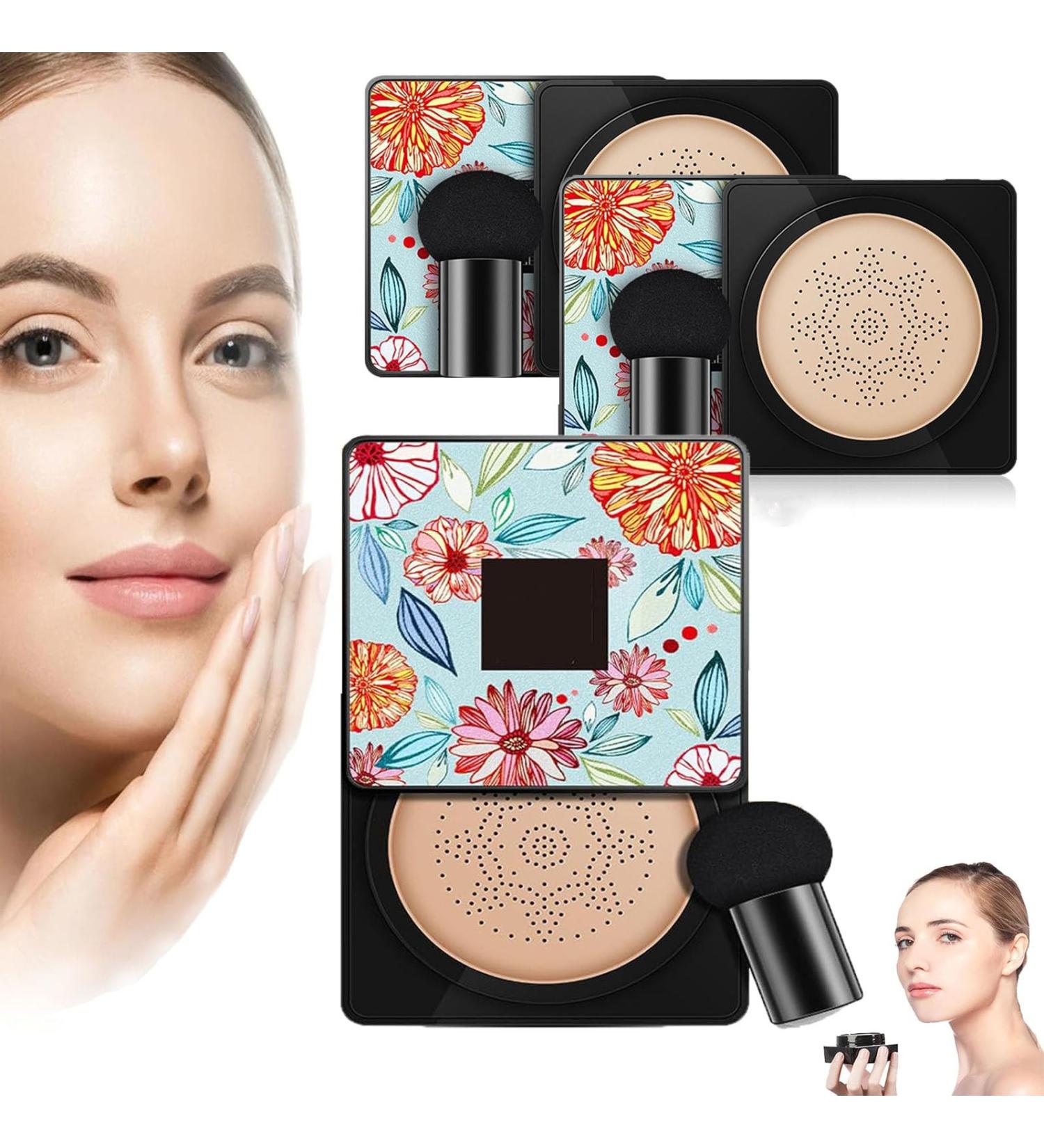 Lasuify Mushroom Head Air Cushion Foundation Lasuify Cc Cream Concealer Lasuify Mushroom Head Air Cushion CC Cream Foundation Upgrade Air Cushion Cc Cream Mushroom Head 3pcs - Buy Online on GoSupps.com