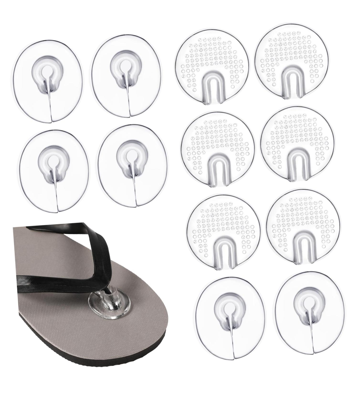 Hemoton 18 Pairs Thong Sandal Toe Guard Pads - Non-Slip Gel Cushions & Toe Separators for Ultimate Comfort - Transparent Protector Insoles for Sandals - Ideal for Flops & Shoes - Buy Online on GoSupps.com