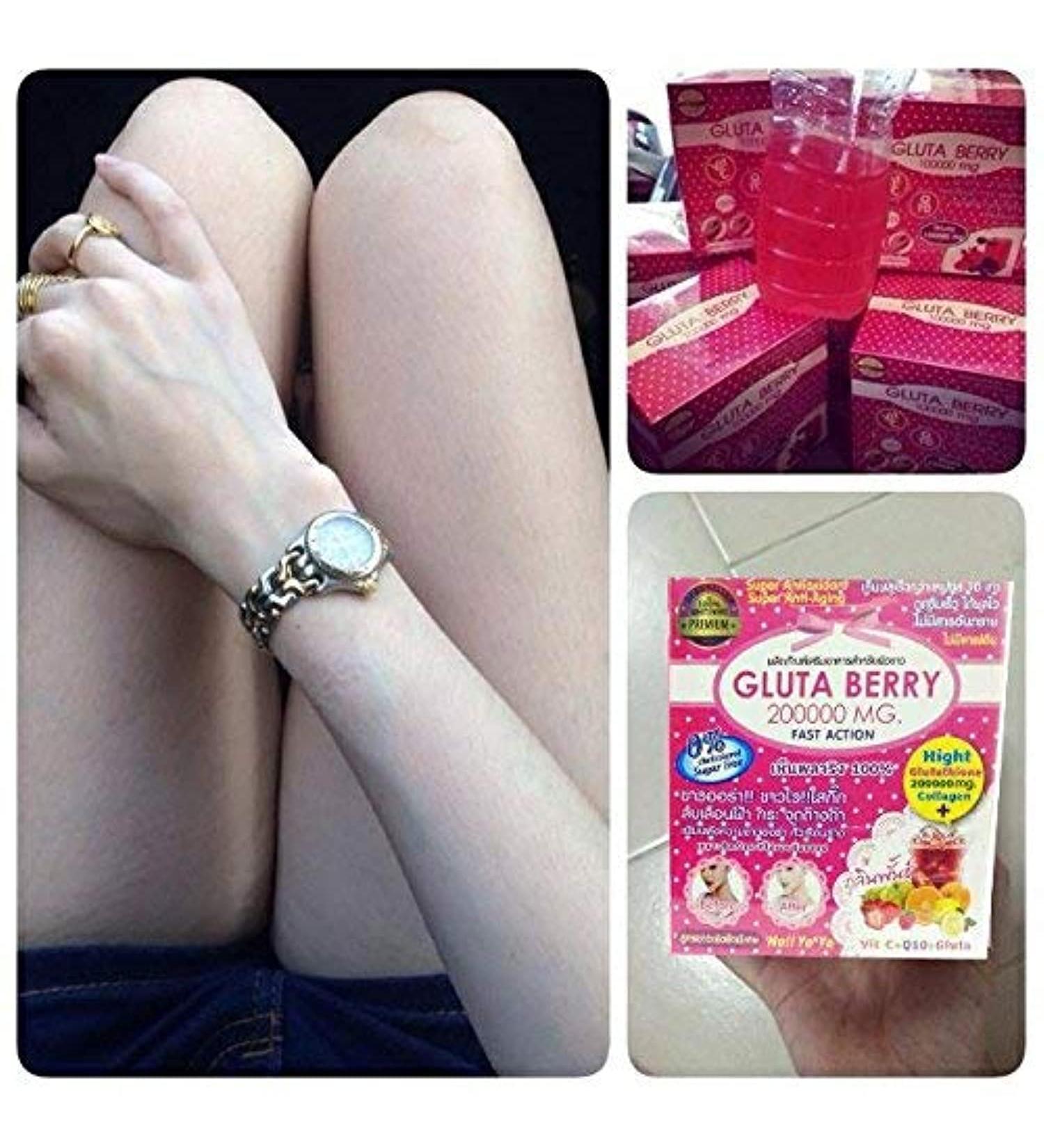 200000 mg Drink Punch Whitening Skin - Fast Action 10pcs/Box | Shop Now for Glowing Skin - Buy Online on GoSupps.com