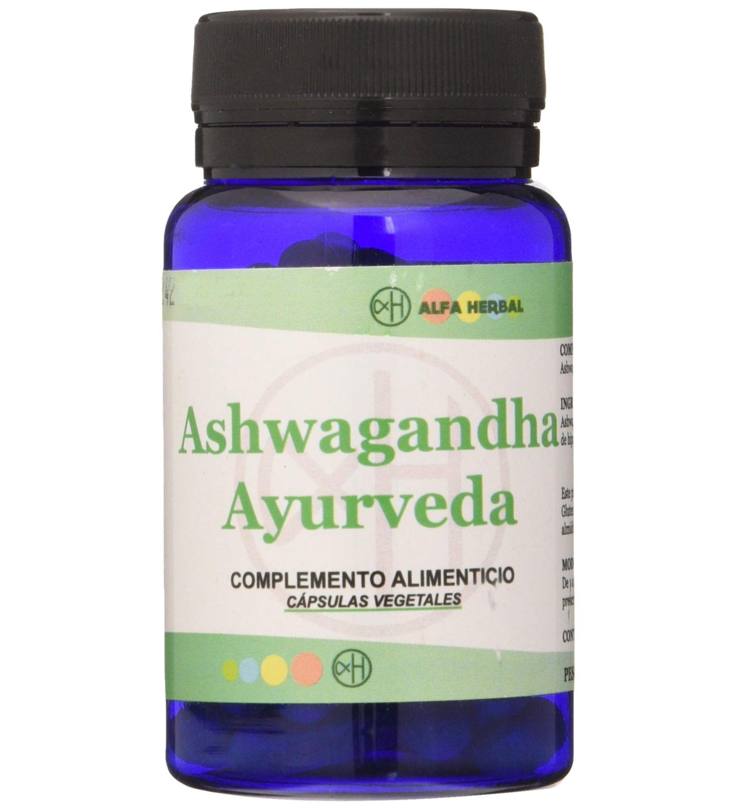 ALFAHERBAL Ashwagandha 60 Capsules - Buy Online on GoSupps.com