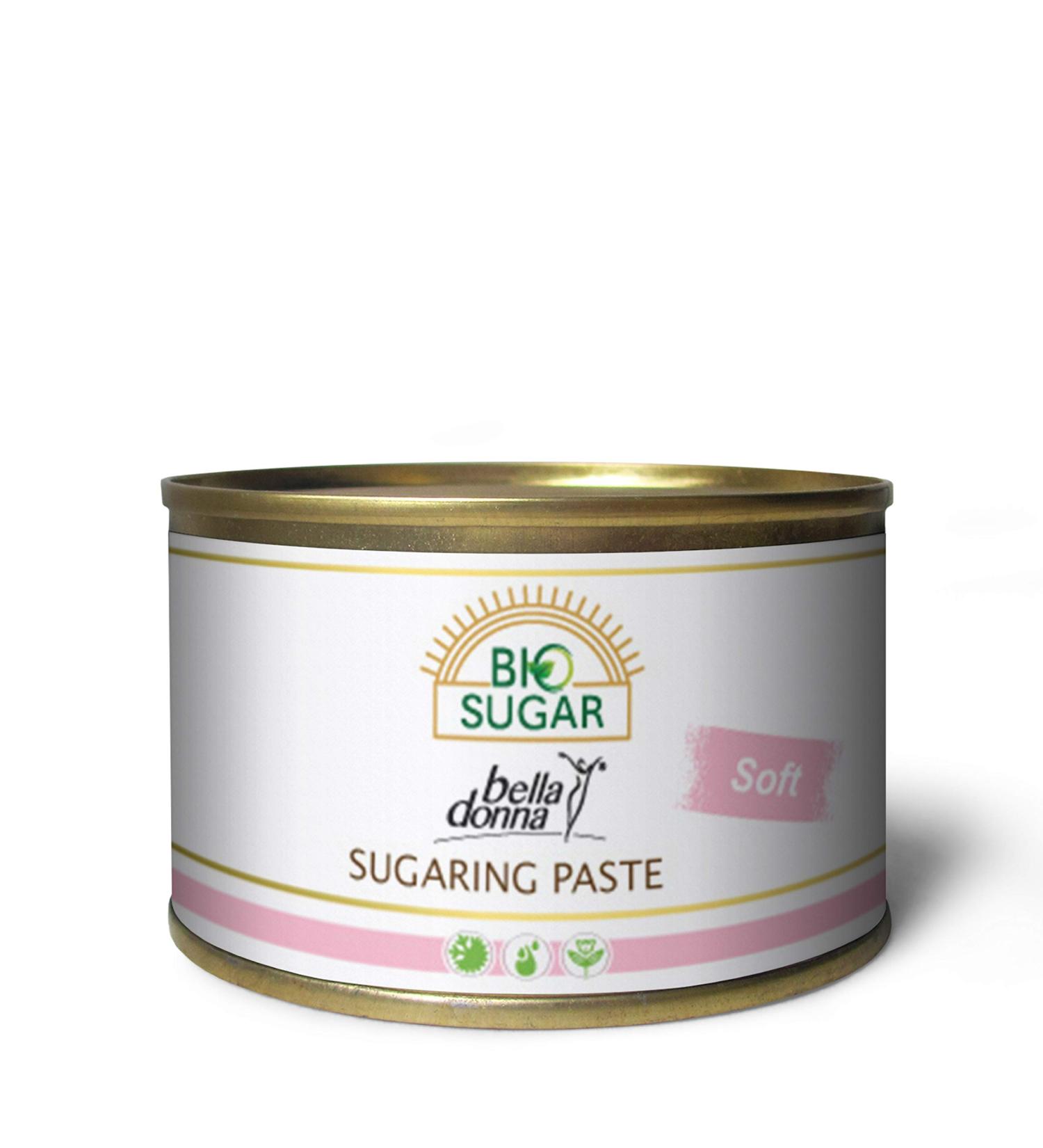 Bella Donna Soft Sugar Paste for Hair Removal - 550g (100% Natural) | Silky Smooth for All Skin Types - International Shipping Available - Buy Online on GoSupps.com