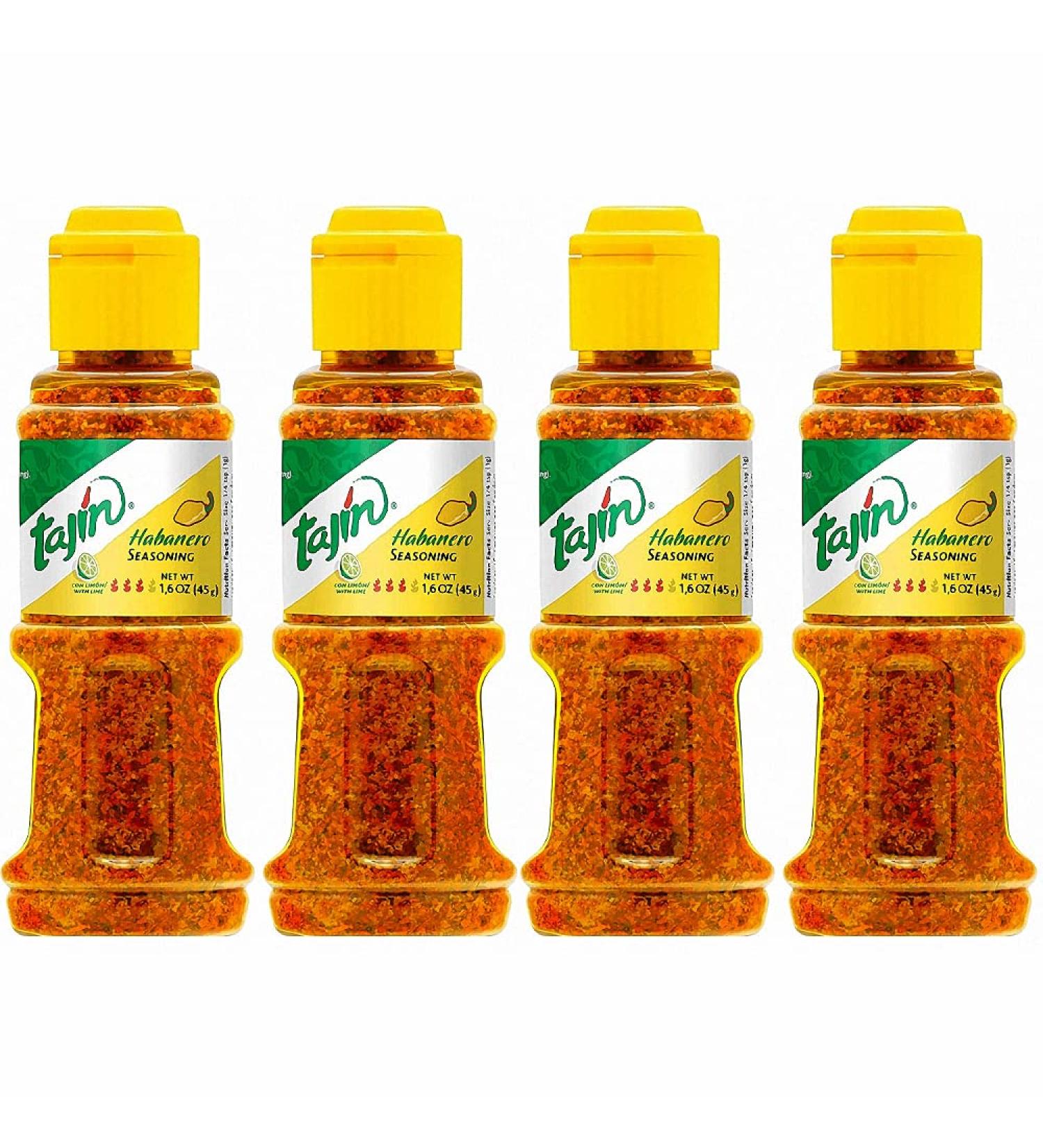 Tajin Habanero Powder with Dehydrated Lime Juice 45g x 4