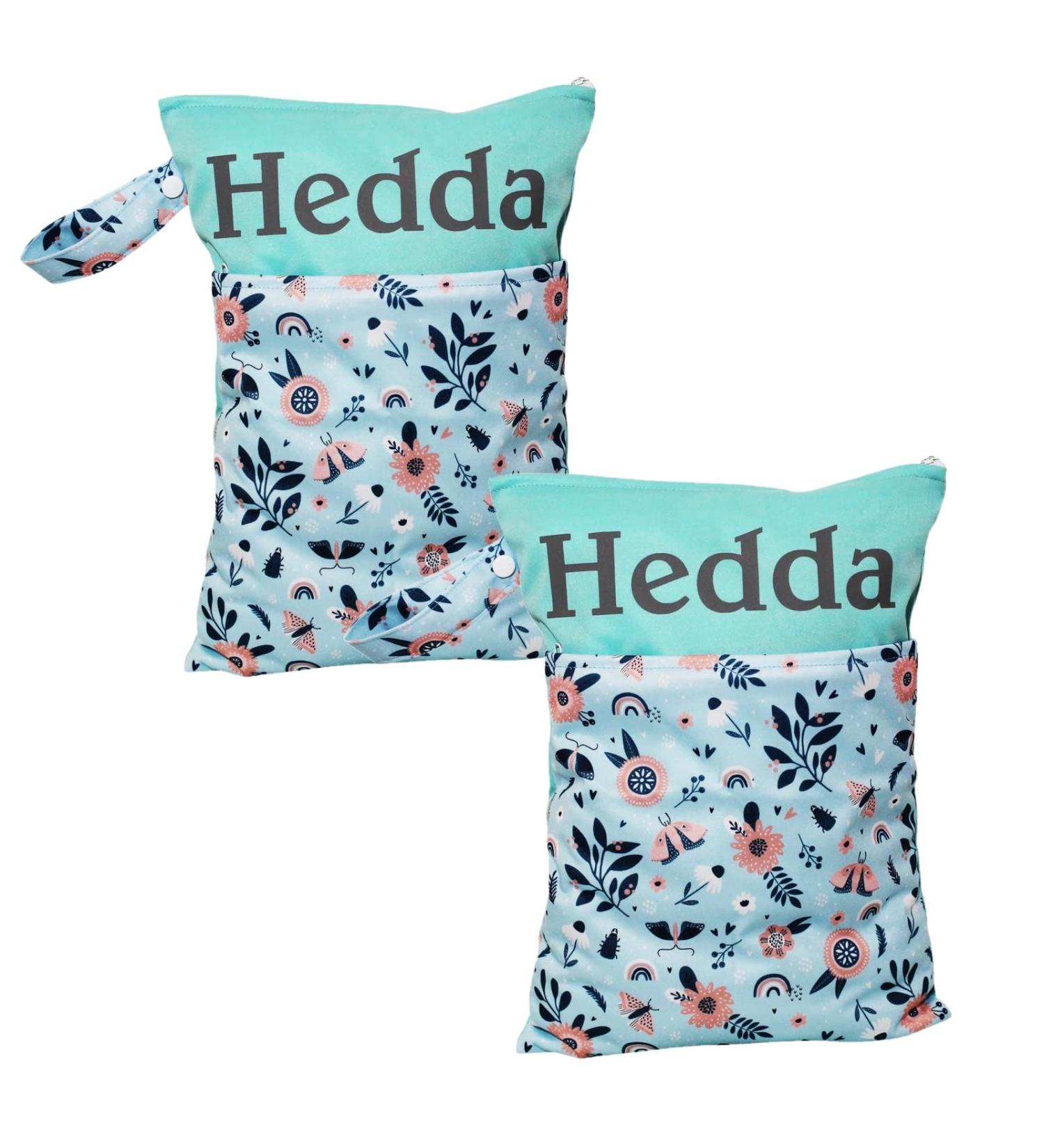 Wetbag Naspasche - Versatile Diaper Bag for Kindergarten & On-the-Go | 2 Floral Designs - Buy Online on GoSupps.com