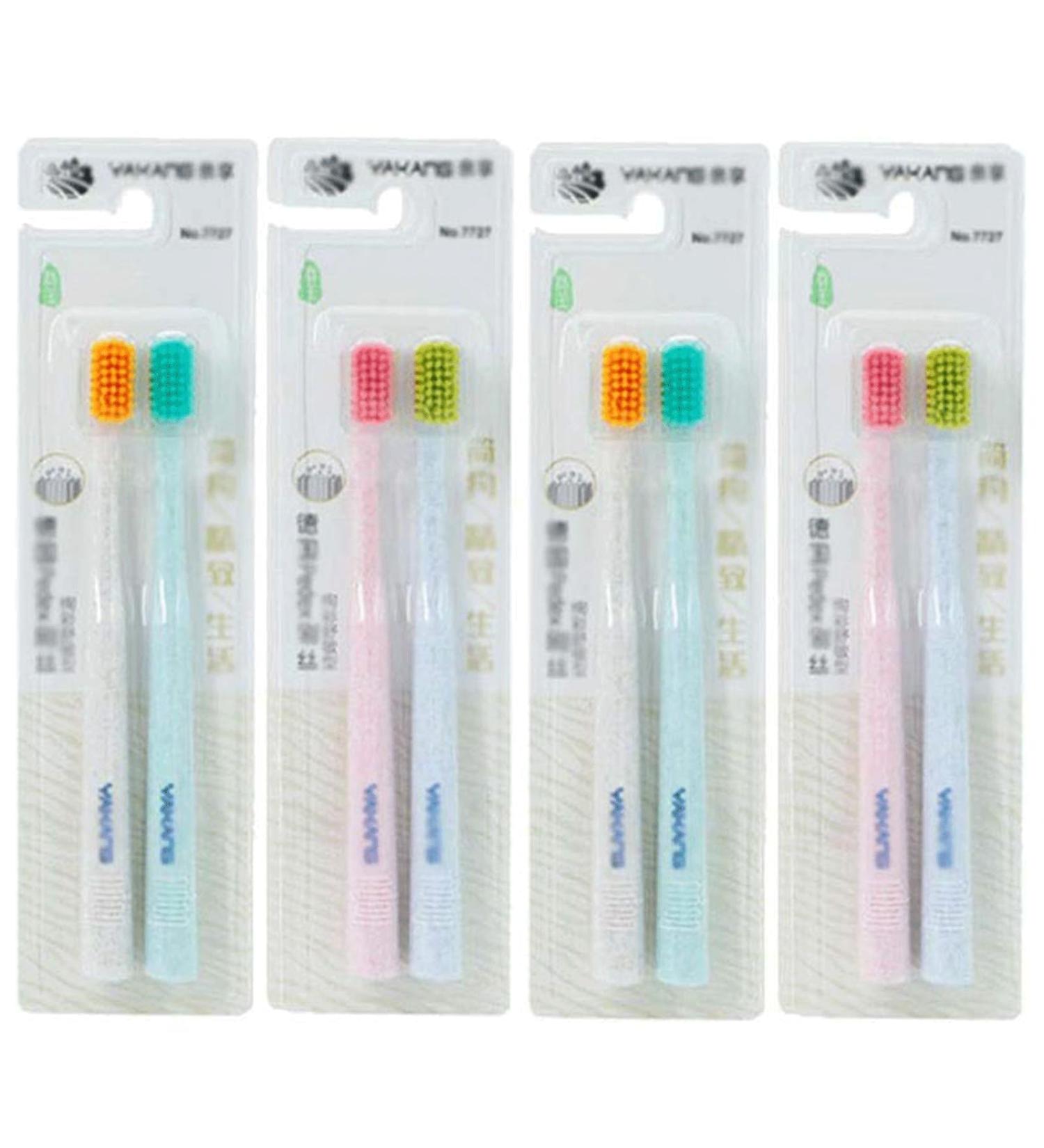 Soft Toothbrushes for Sensitive Gums - Wxpjmdfc Adult & Children Pack (8 Individually Wrapped) - Buy Online on GoSupps.com