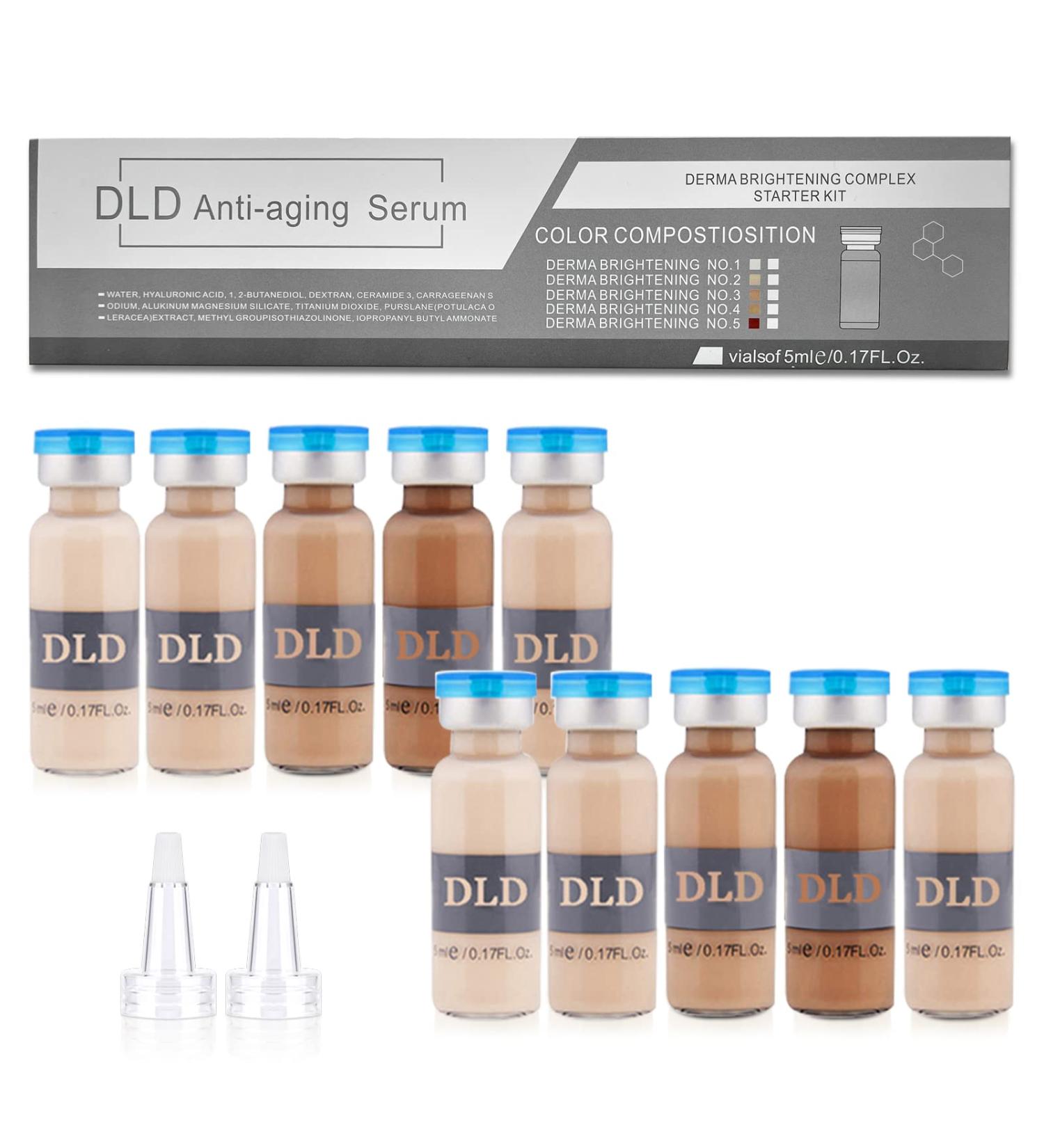 BB Facial Glow Starter Kit - Anti-Aging Serum & Pigment Treatment for Micro-needling | 10 Vials 5ml Niacinamide & Peptides for Radiant Skin Tone - Buy Online on GoSupps.com
