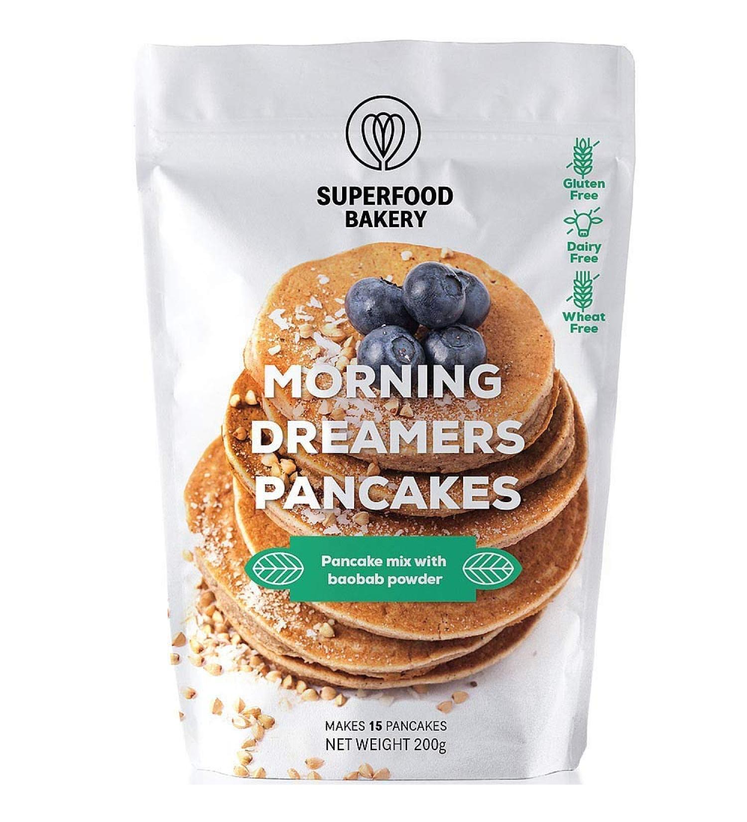 Superfood Bakery Morning Dreamers Pancake Mix 200g