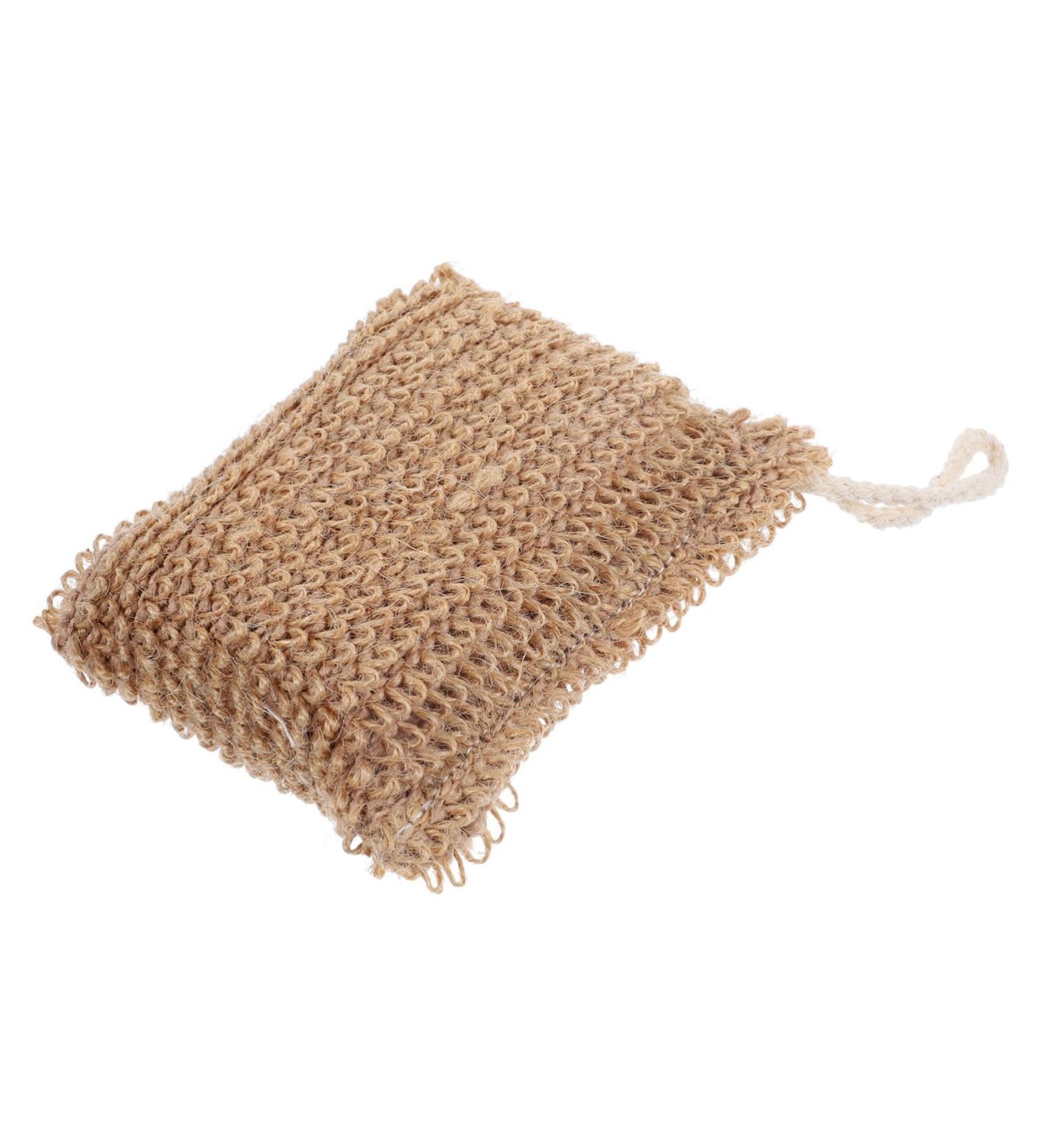 Healeved Men's Bath Essentials: Exfoliating Bath Wipe Loofah Body Scrub Sponge & Natural Ramie Towel for Ultimate Cleanse - Buy Online on GoSupps.com