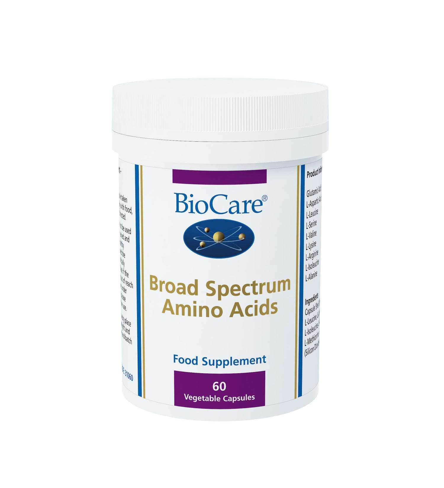 Broad Spectrum Amino Acids 60 Vegi capsule