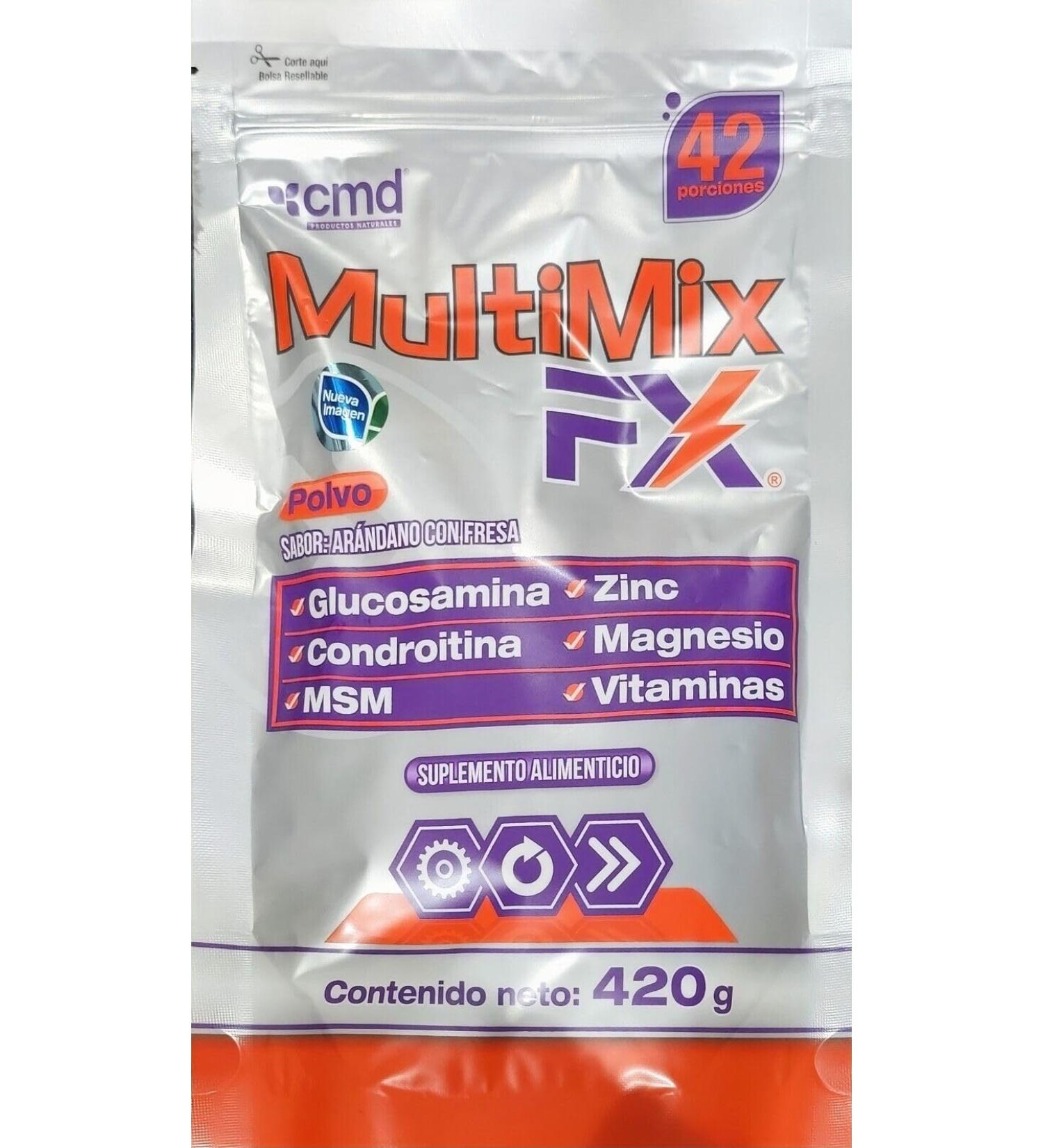 MULTIMIX GLUCOSAMINE/Chondroitin/MSM/Garlic/ZINC/Magnesium / 420 G