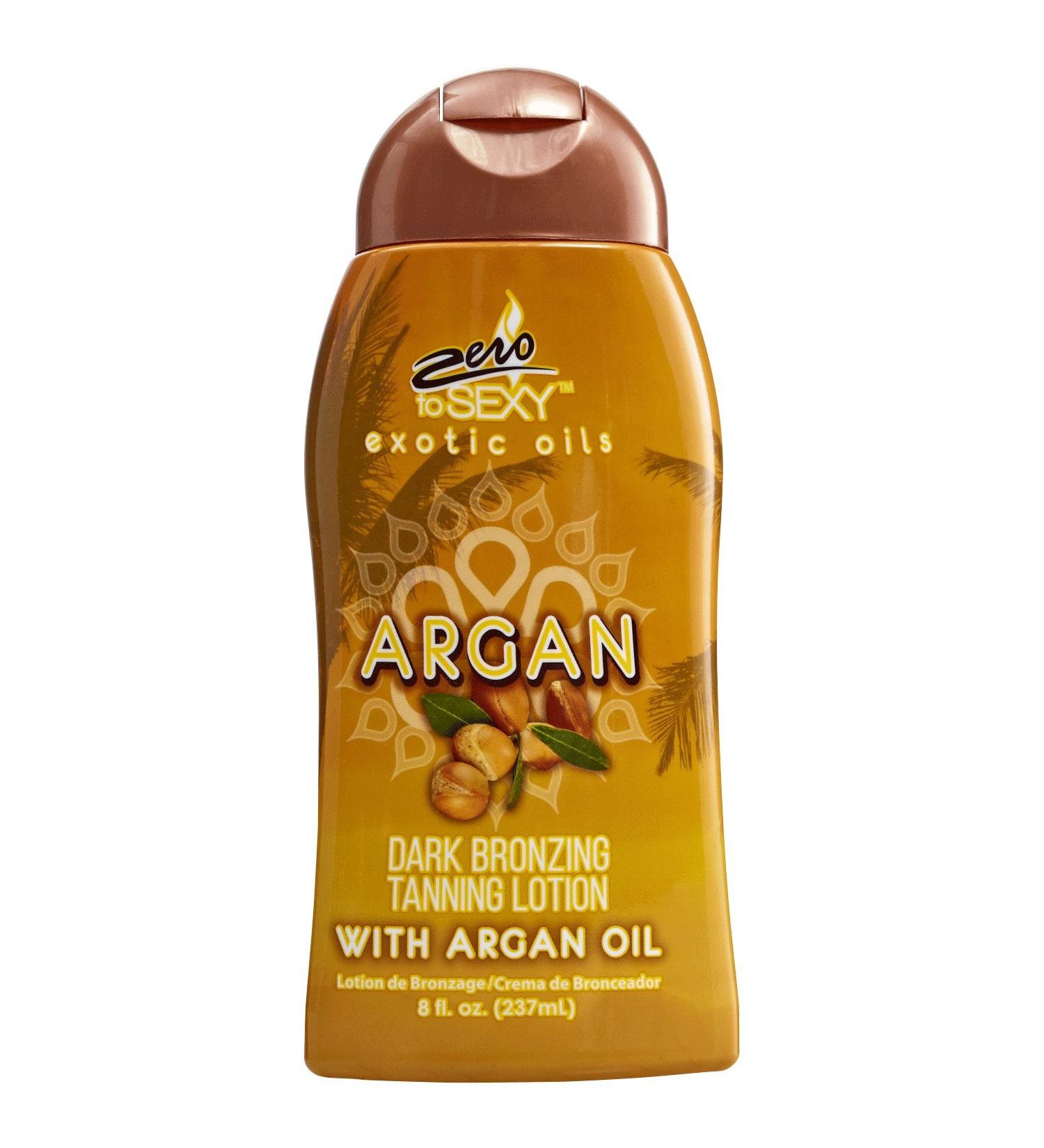 Zero to Sexy Argan Dark Bronzing Tanning Lotion