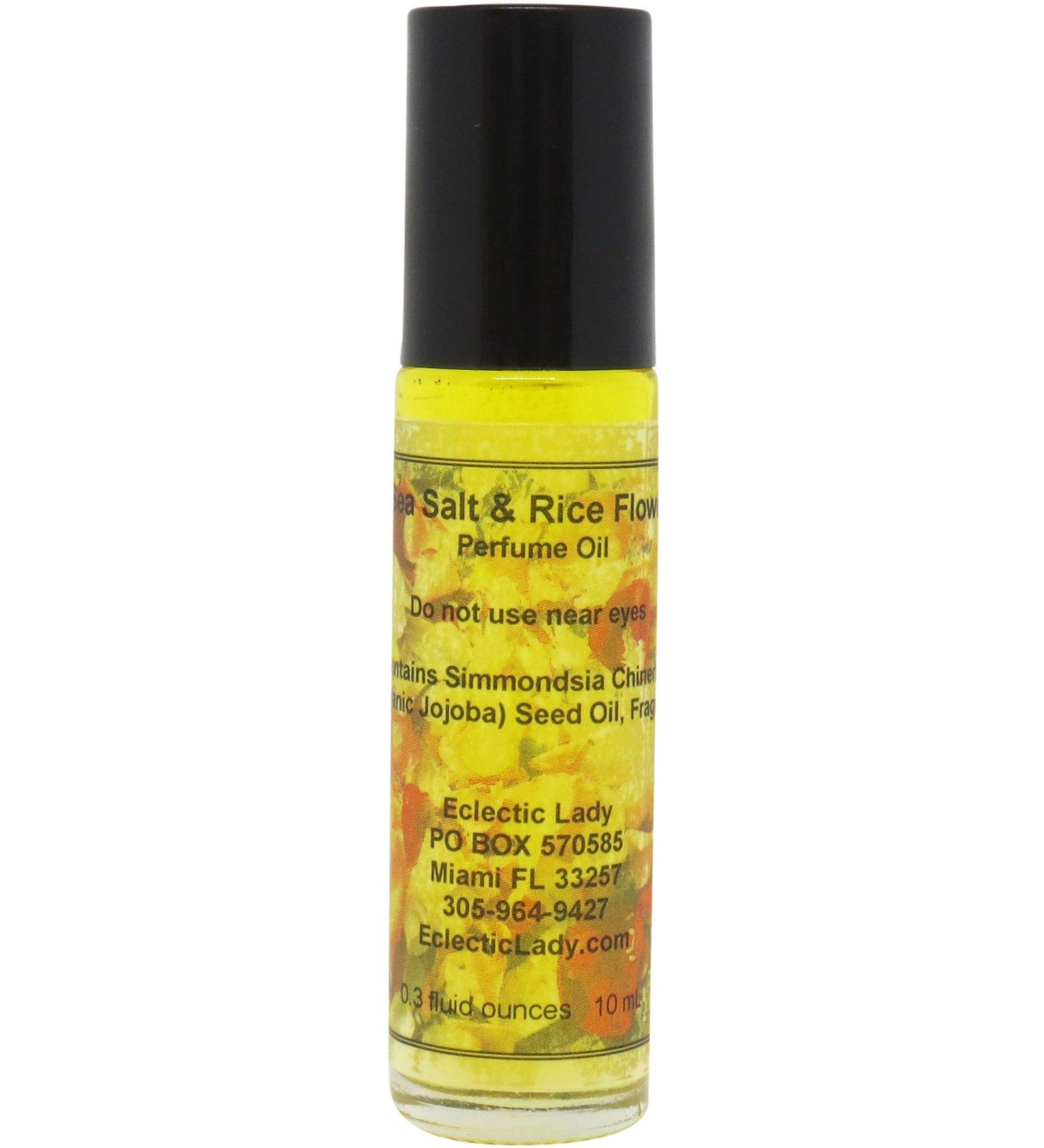 Eclectic Lady Sea Salt and Rice Flower Perfume Oil 0.3 Oz Portable Roll-On Fragrance with Long-Lasting Scent Delightful Essential Oils and Jojoba Oil For Daily Use 0.3 Fl Oz (Pack of 1) - Buy Online on GoSupps.com