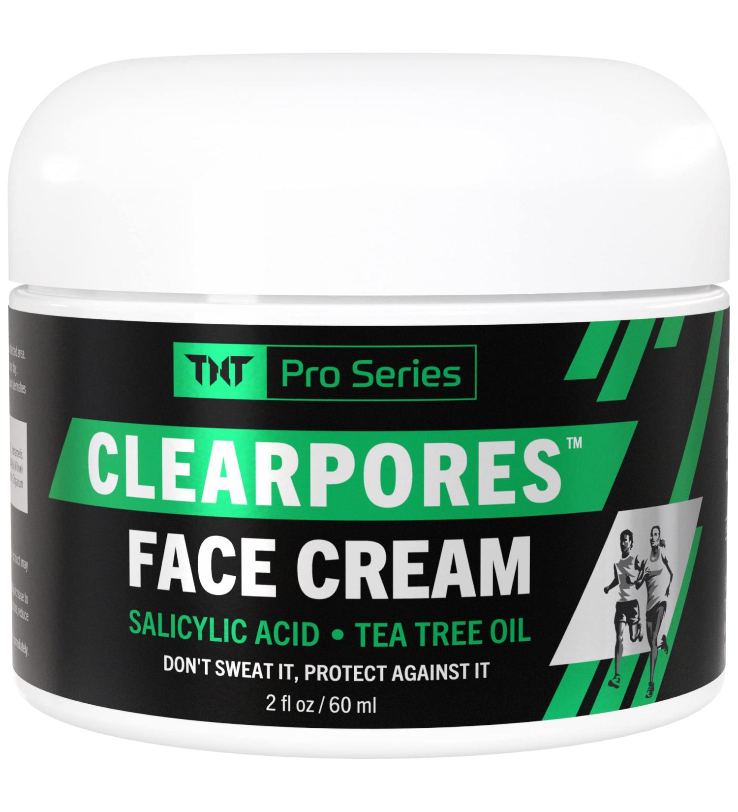 Natural Acne Treatment Cream with 5% Benzoyl Peroxide - Tea Tree Pimple Cream for Face & Body - Hormonal & Cystic Acne Spot Treatment - Buy Online on GoSupps.com