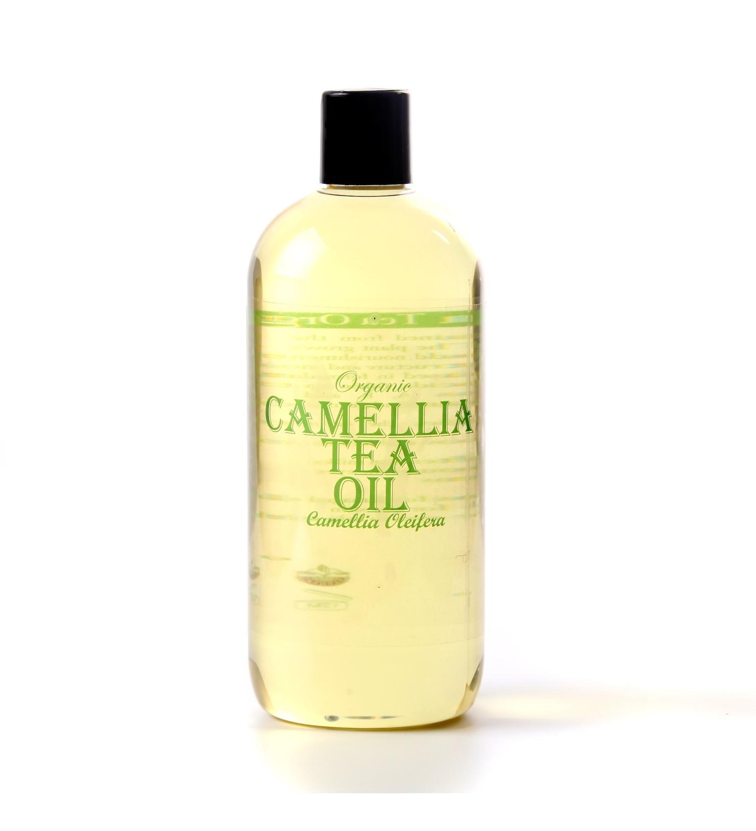 Buy Mystic Moments Camellia Tea Organic Carrier Oil - 500ml | 100% Pure & Natural for Skin & Hair - International Shipping - Buy Online on GoSupps.com