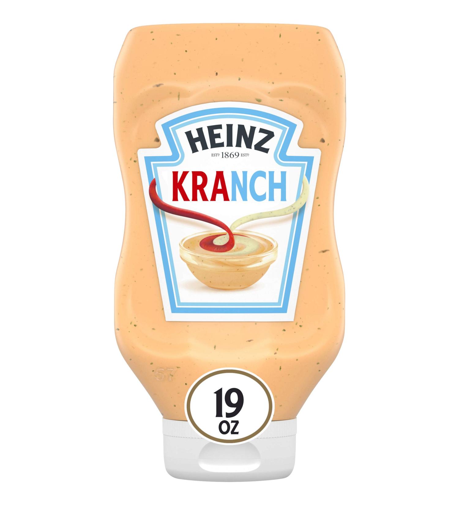 Heinz Kranch Ketchup & Ranch Sauce 19 oz. Bottle - Buy Now for a Flavorful Twist - Buy Online on GoSupps.com