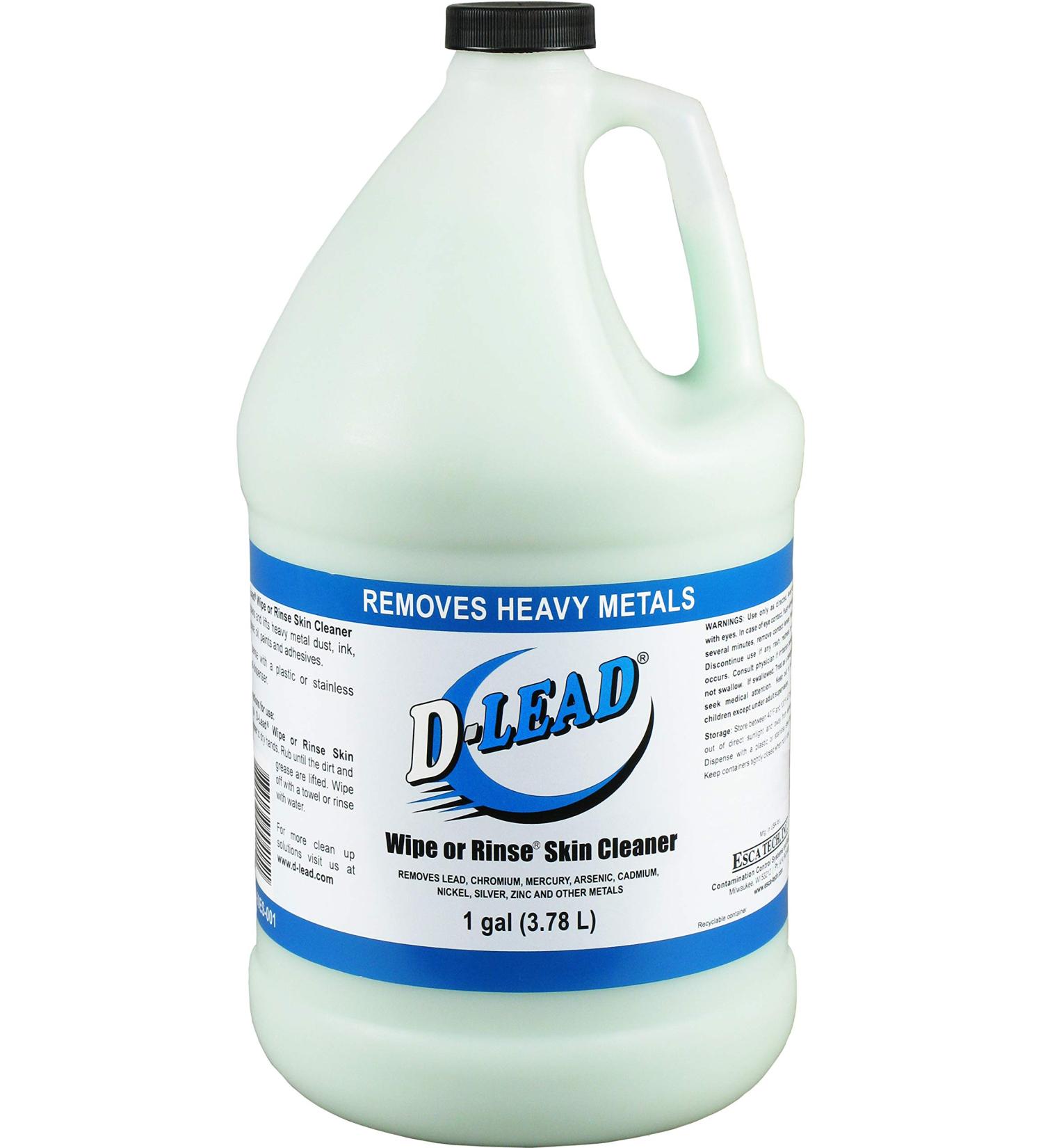 D-Lead Wipe or Rinse Skin Cleaner (1 gallon) 4460ES-001