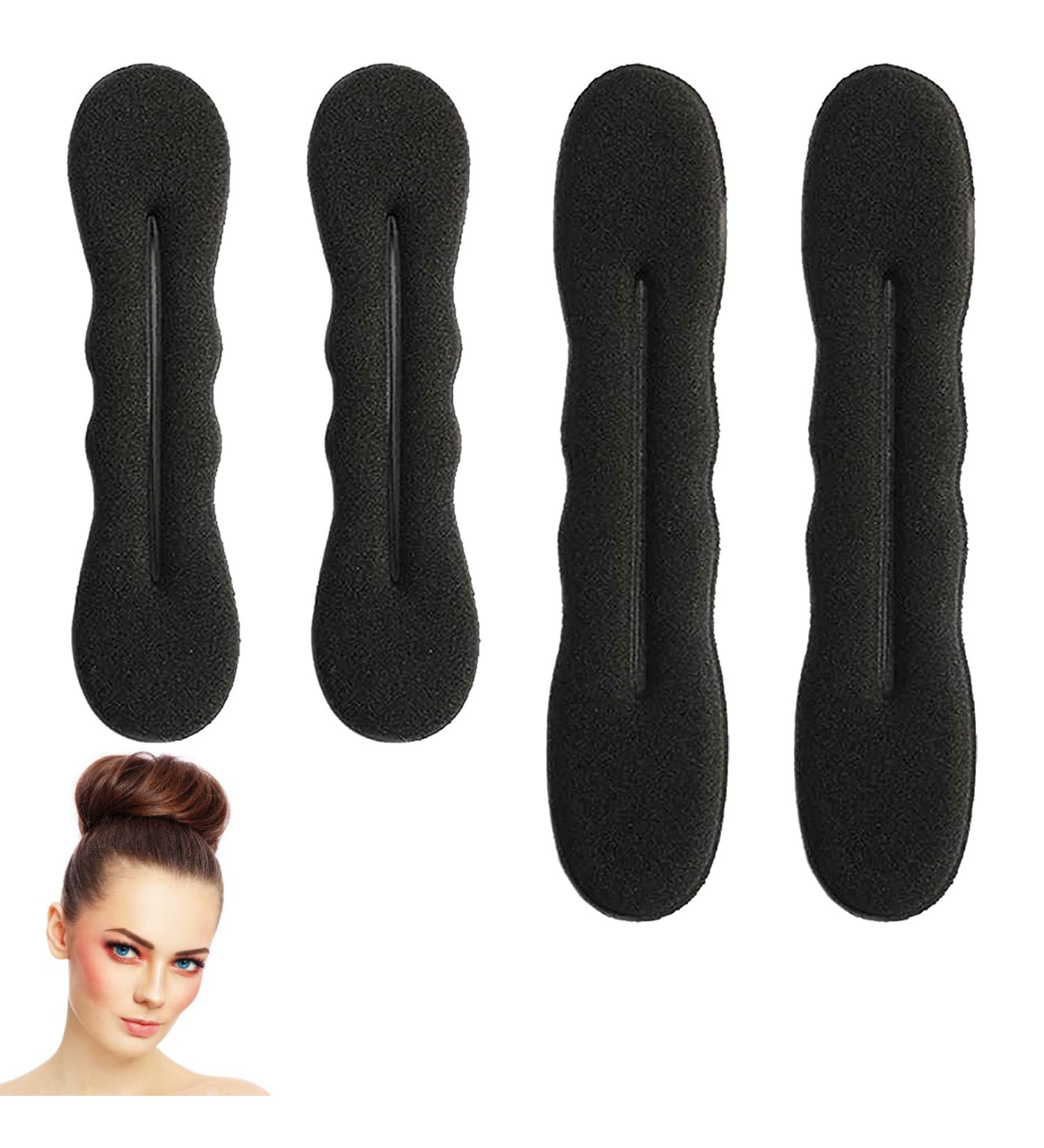 4pcs Hair Bun Maker Magic Hair Bun Maker Sponge Hair Foam Twister Lazy Hairpin Tool Bun Shapers Foam Sponge Buns Shaper Accessories Hair Updo Tools Twister for Girls Women Gifts(2 Large and 2 Small) - Buy Online on GoSupps.com