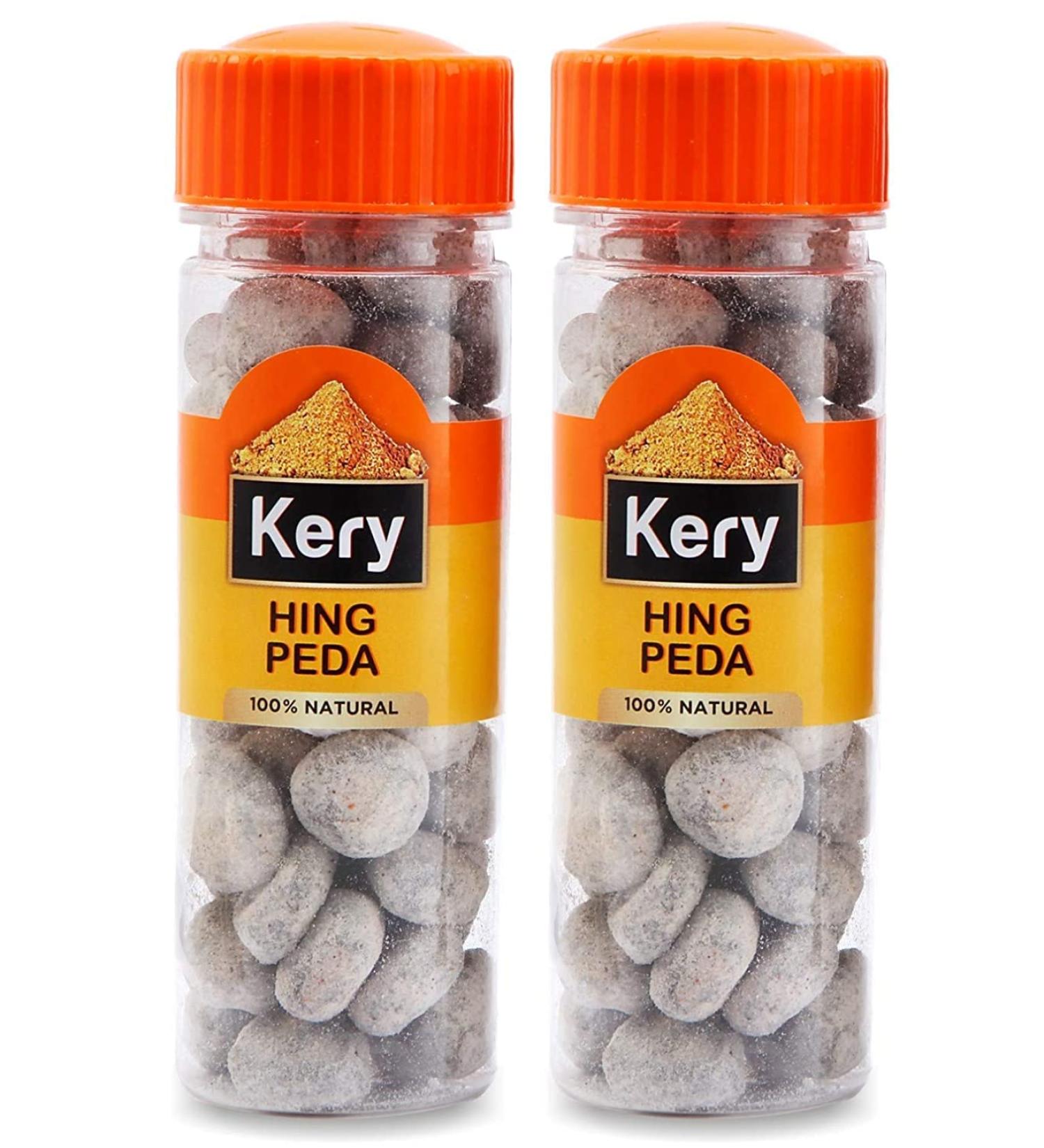 Kery Hing Peda Pachak 2 Bottles 240g (Digestive Hing Tikki Mouth Freshener)_Packing May Vary
