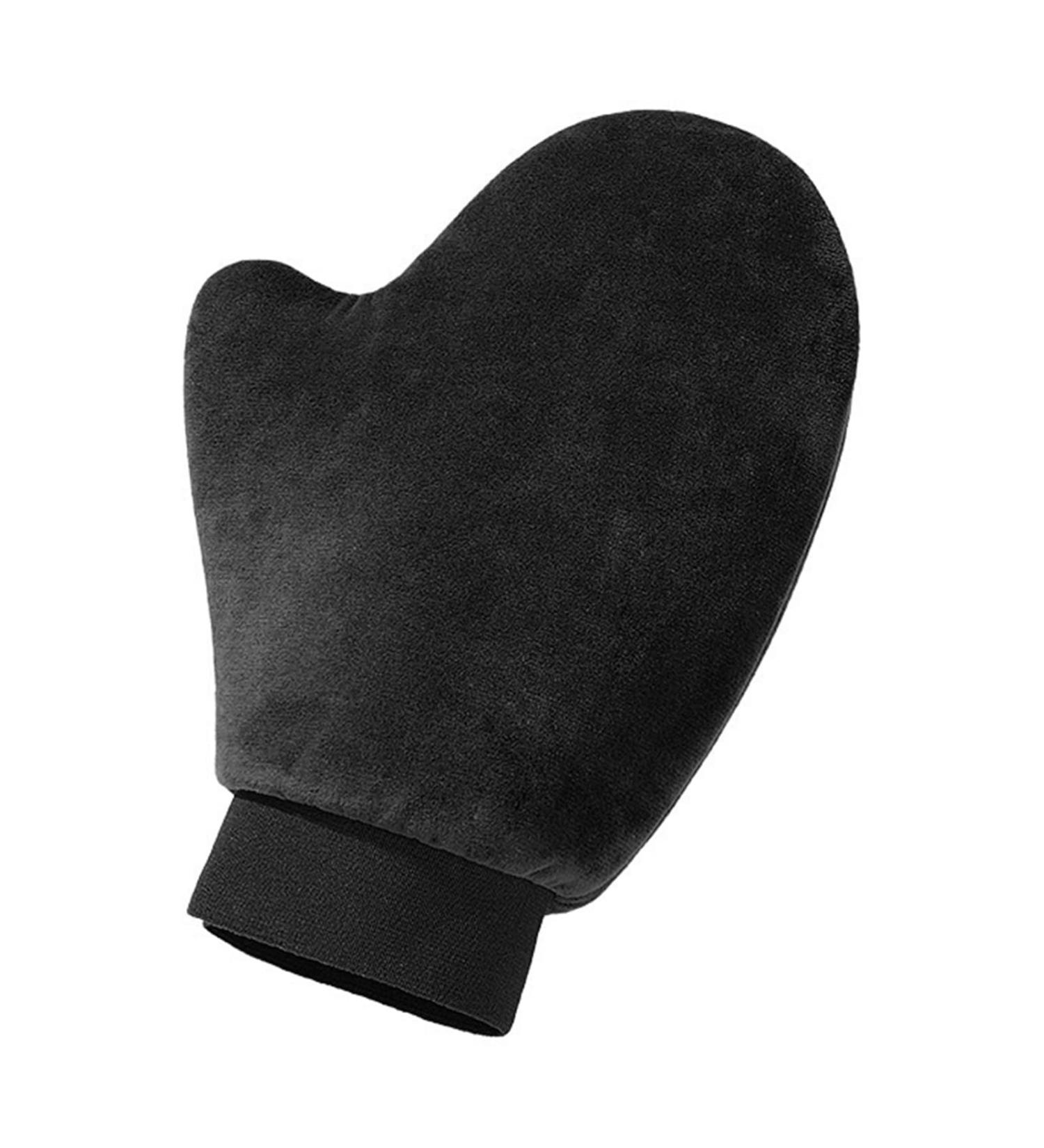 Worparsen Body Lotion Applicator Moisturizing Glove Double-Sided Self-Tanning Glove Waterproof Wear-Resistant Quick-Drying Flocking Black B - Buy Online on GoSupps.com