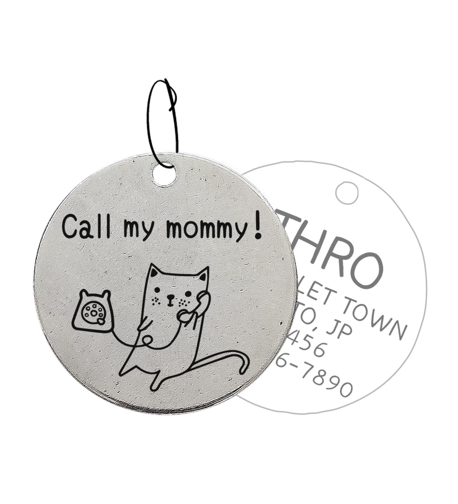 Unique Stainless Steel Dog & Cat ID Tags | Fun Patterns | Double-Sided Engraving & Safe Edge Polishing - Buy Online on GoSupps.com