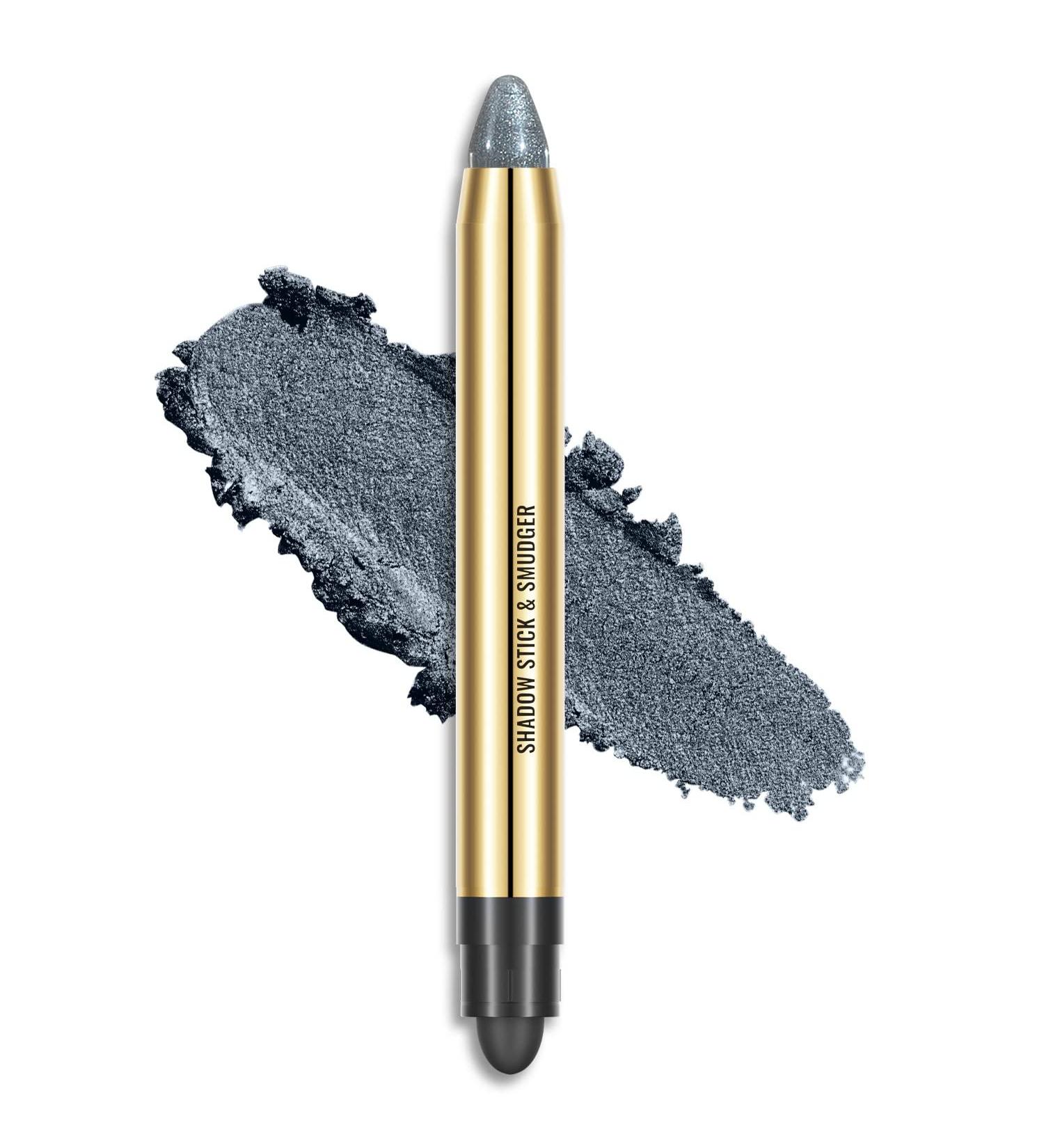 Buy Camellie Shimmer Eyeshadow Sticks - Dual-Ended Metallic Crayon with Brush - Glitter Blue Cream for Eye Makeup - International Shipping Available - Buy Online on GoSupps.com