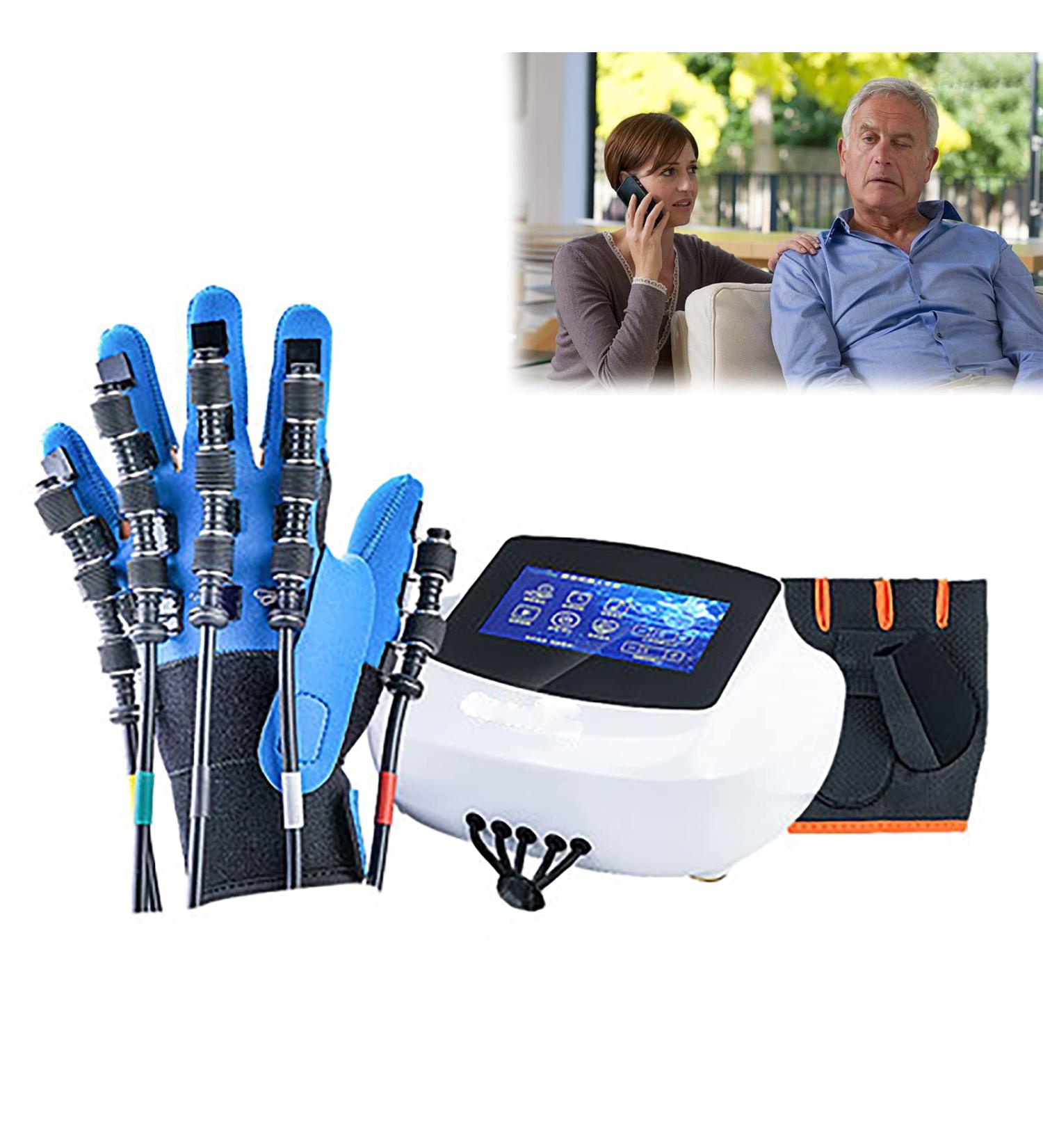 Exoskeleton Manual Training Rehabilitation Robot Tuning Fork Finger Flexion and Extension Exercise Rehabilitation Gloves Right X-Large - Buy Online on GoSupps.com