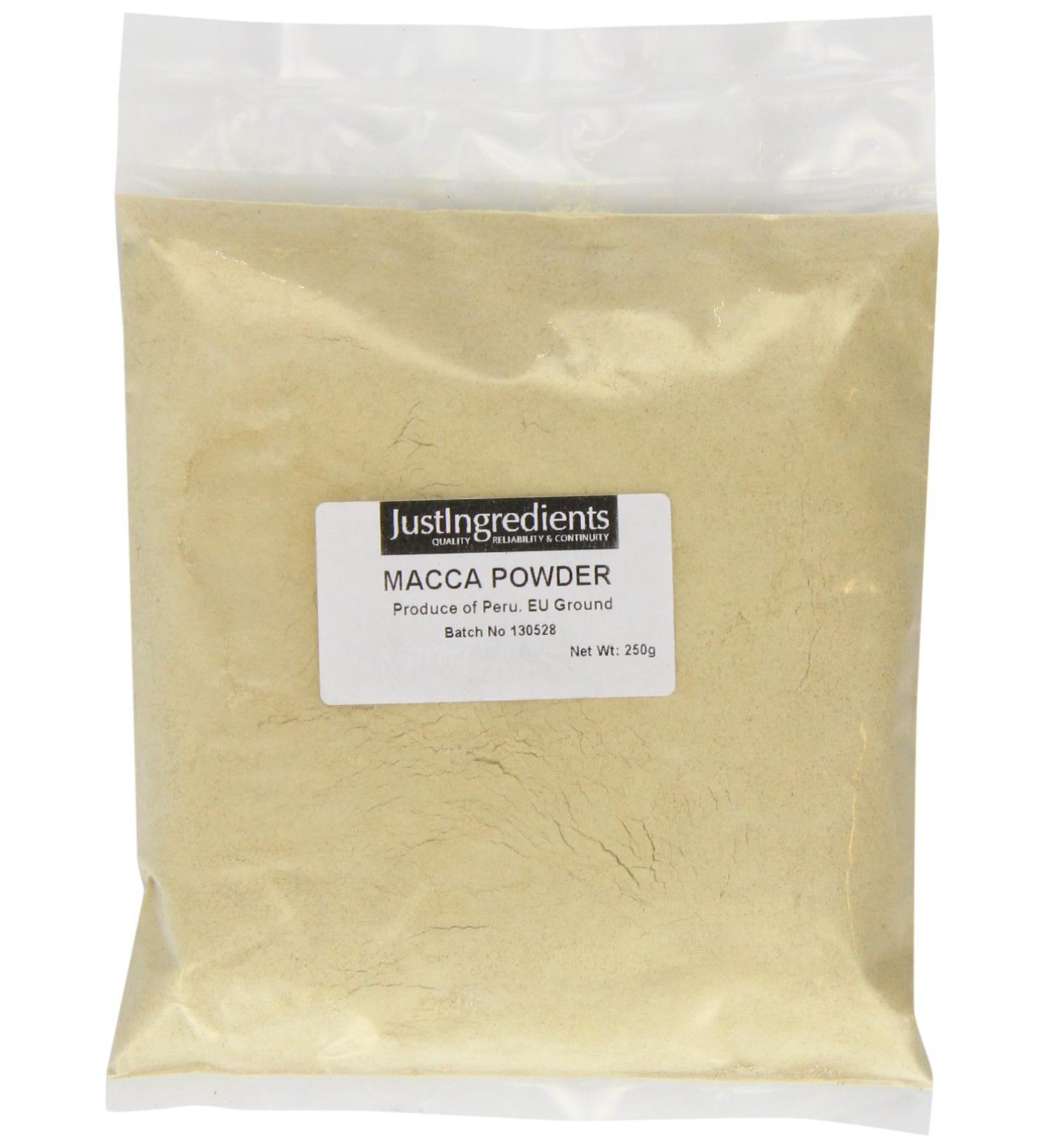 JustIngredients Essential Maca Root Powder 250g - Buy Online on GoSupps.com