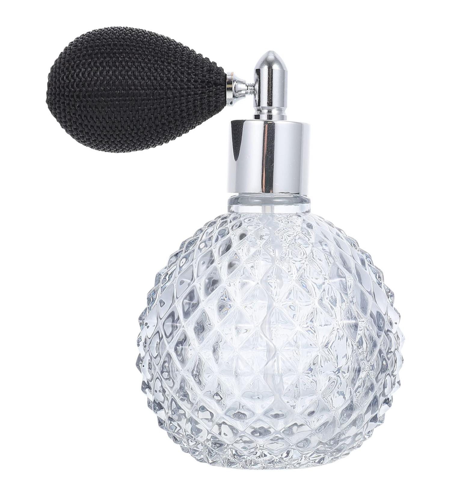 DOITOOL Air Bag Spray Bottle - 3.4 oz Crystal Glass Makeup Storage - Grey | International Shipping Available - Buy Online on GoSupps.com