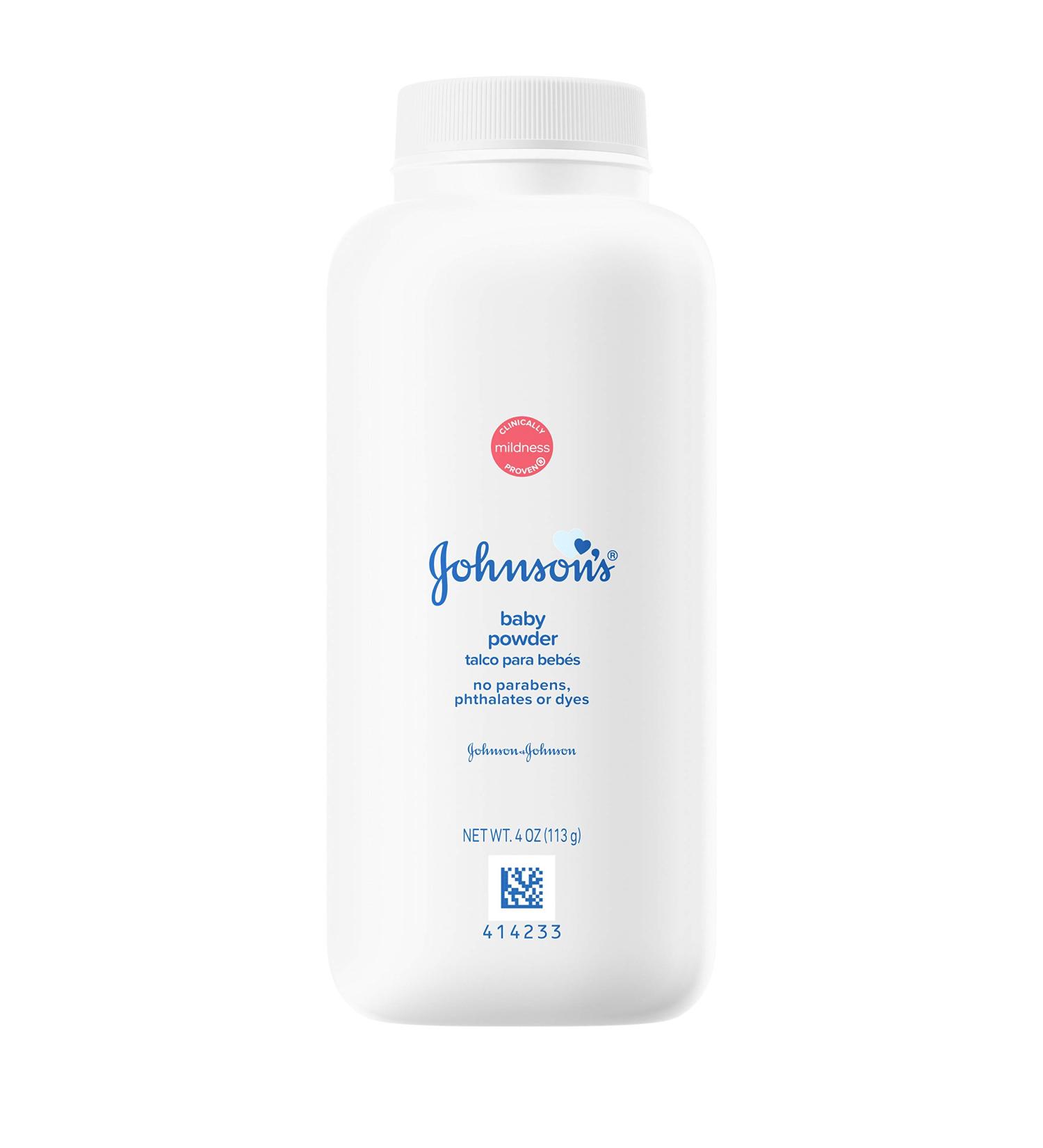 Johnson's Baby Powder  Hypoallergenic and Paraben Free  4 oz - Buy Online on GoSupps.com