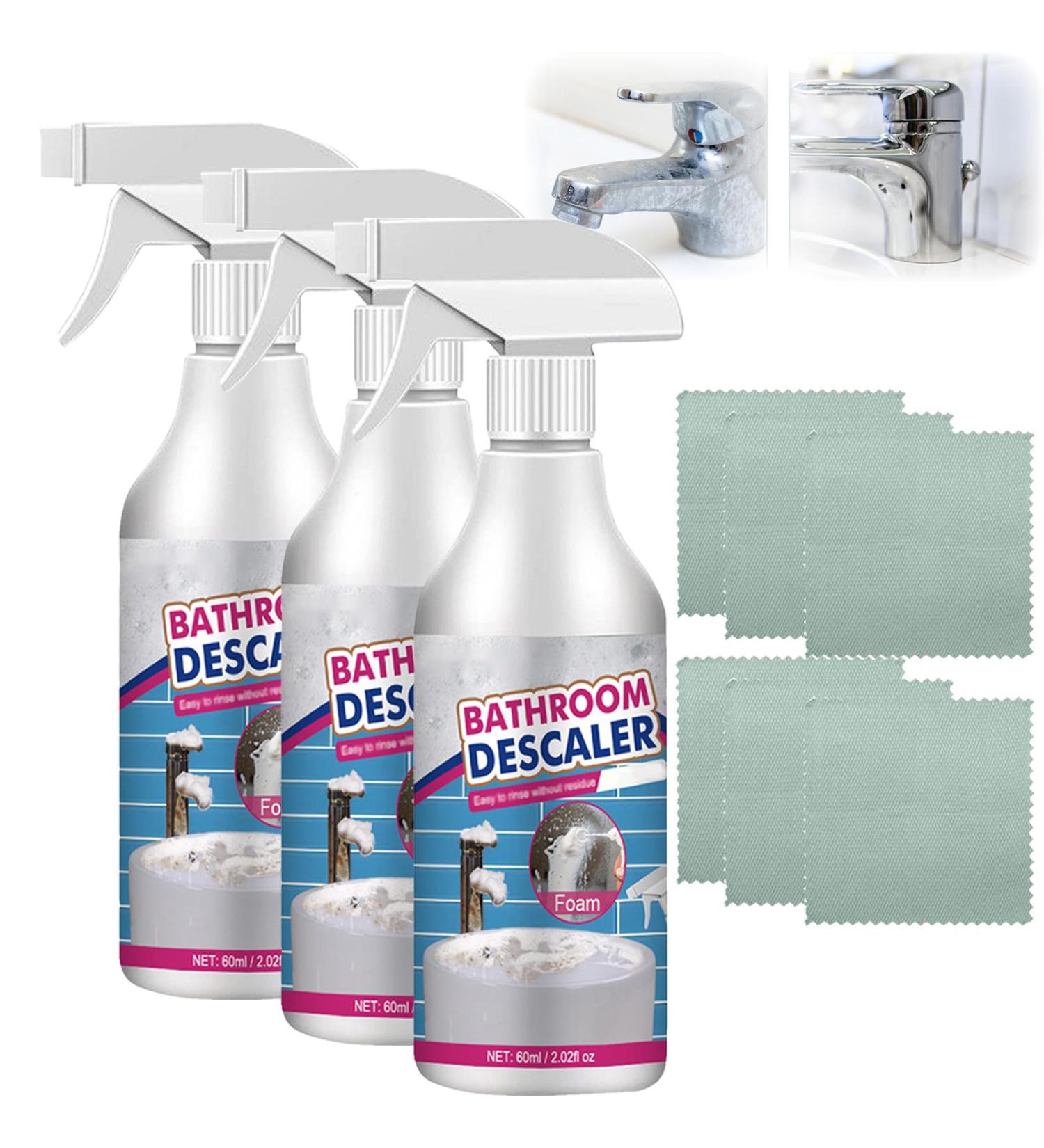 Multipurpose Bathroom Foam Cleaner 60 ml Stubborn Stains Cleaner Bathroom Toilet Foaming Cleaner (3sets) - Buy Online on GoSupps.com