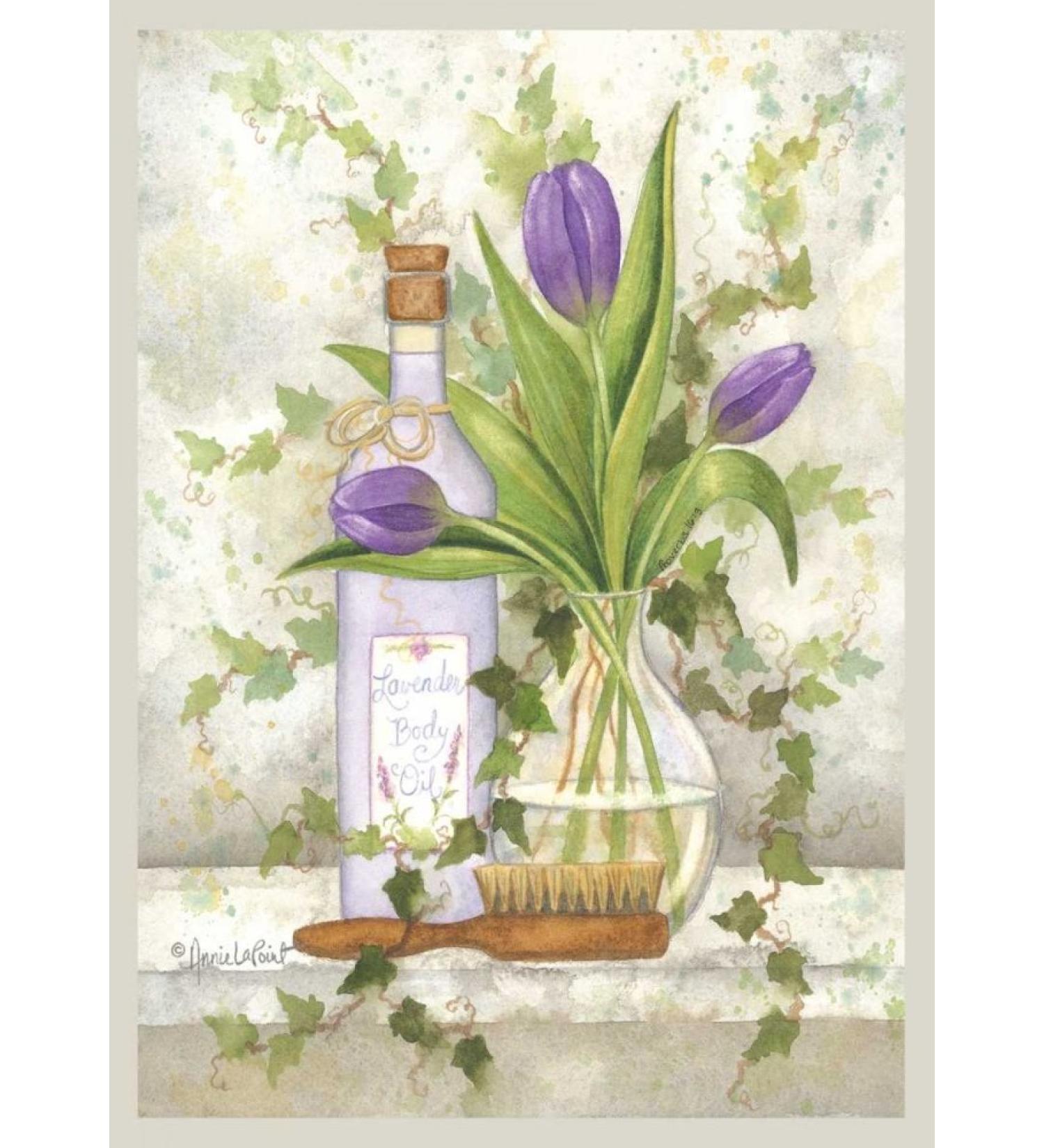 Posterazzi PDXALP253LARGE Lavender Body Oil Photo Print 24 x 36 Multi