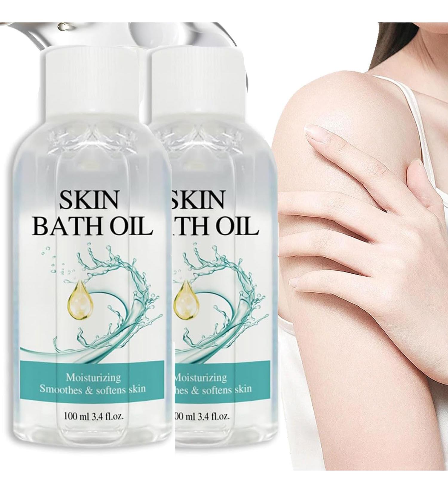 Skin Bath Oil So Soft & Sensual - Moisturizing Bath Oil for Men & Women (2PCS) | Smooth & Soften Your Skin - Buy Online on GoSupps.com