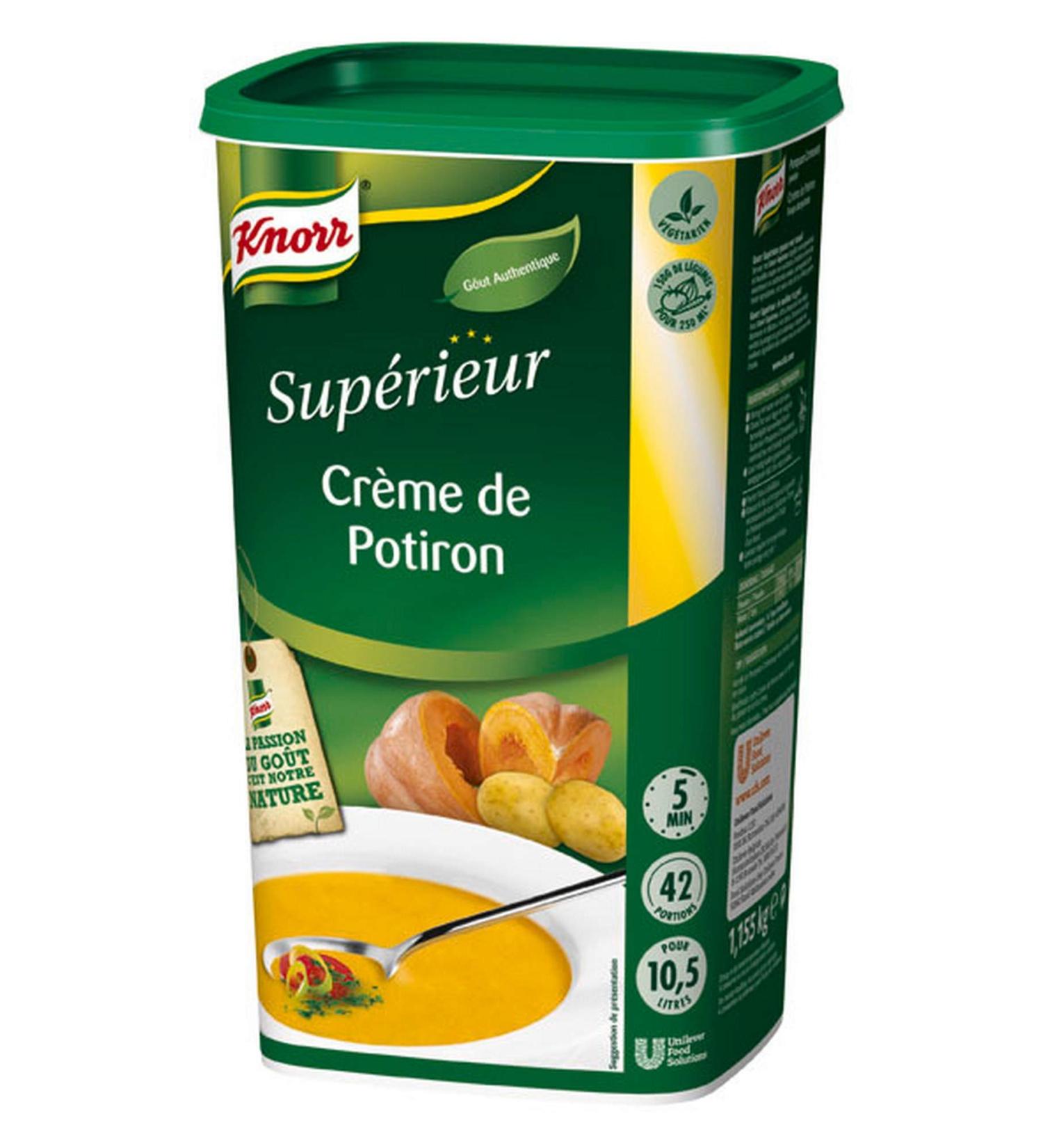 Knorr Superior Pumpkin Cream 1.155kg 42 Servings - Pack of 2 - Buy Online on GoSupps.com