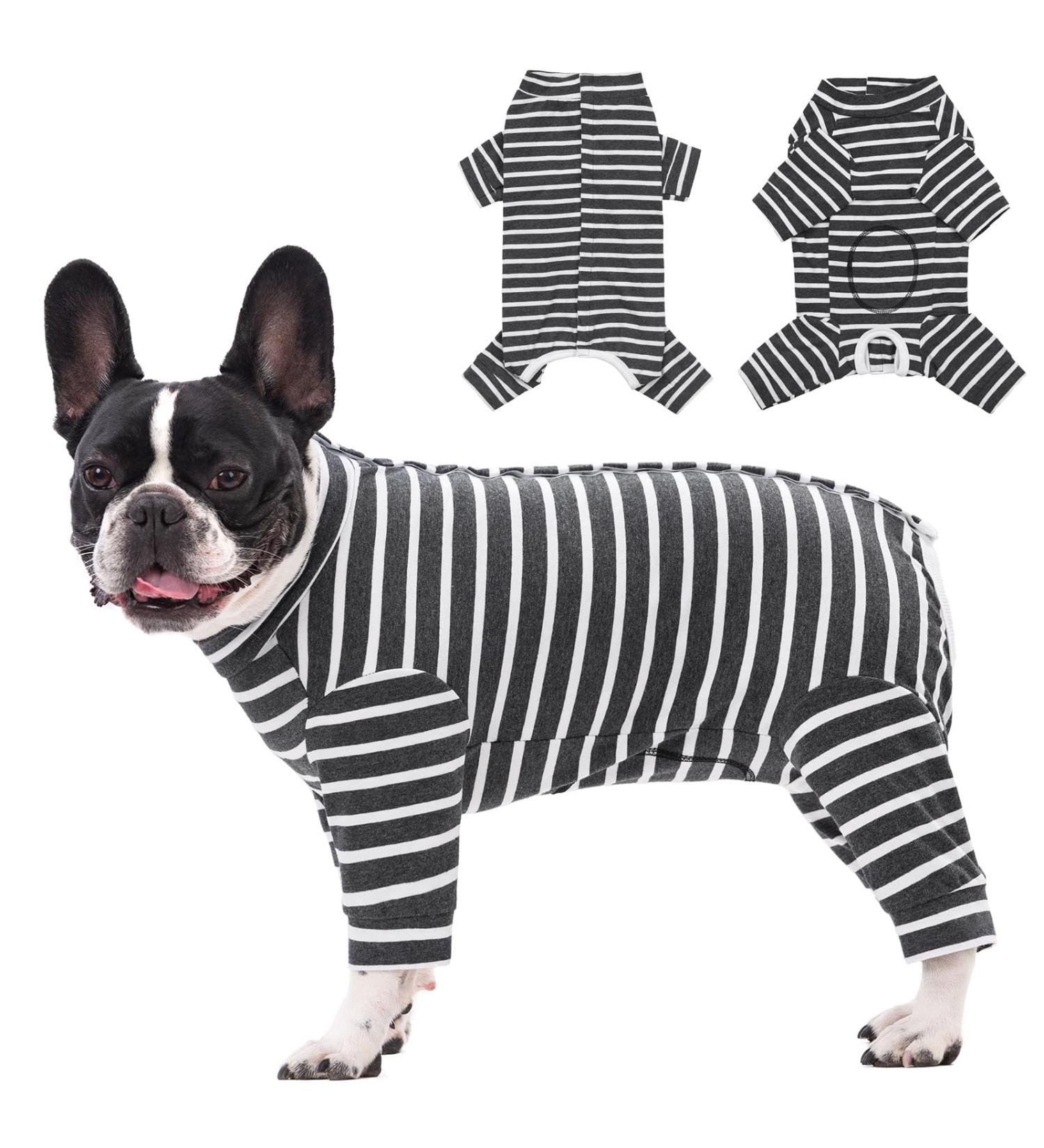 Buy Axcimond Long-Sleeved Dog Body - Post-Op Wound Protection for Small & Medium Dogs - Alternative to Cone XL Gray - Buy Online on GoSupps.com