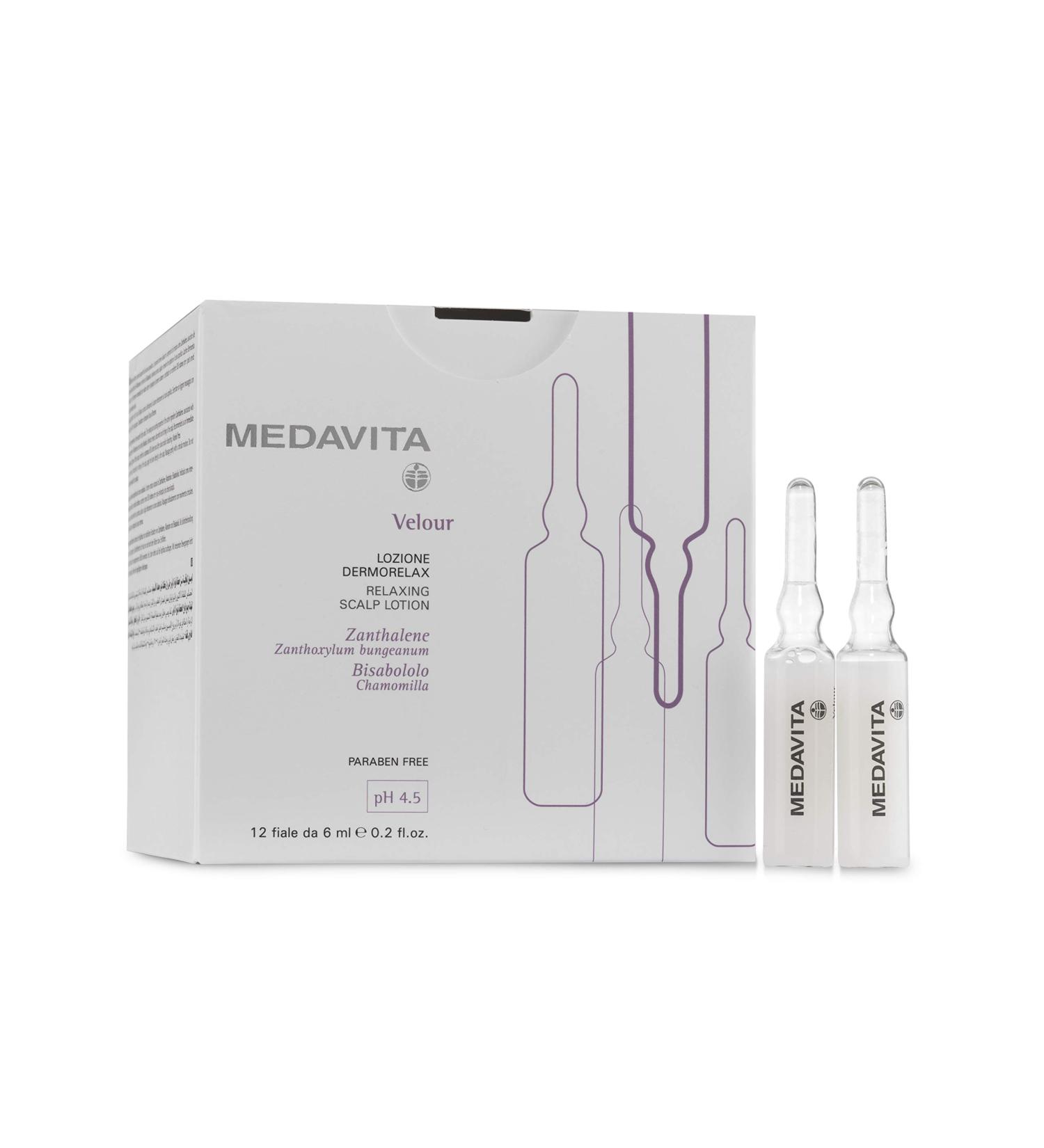 Medavita relaxing scalp lotion 12 x 6ml