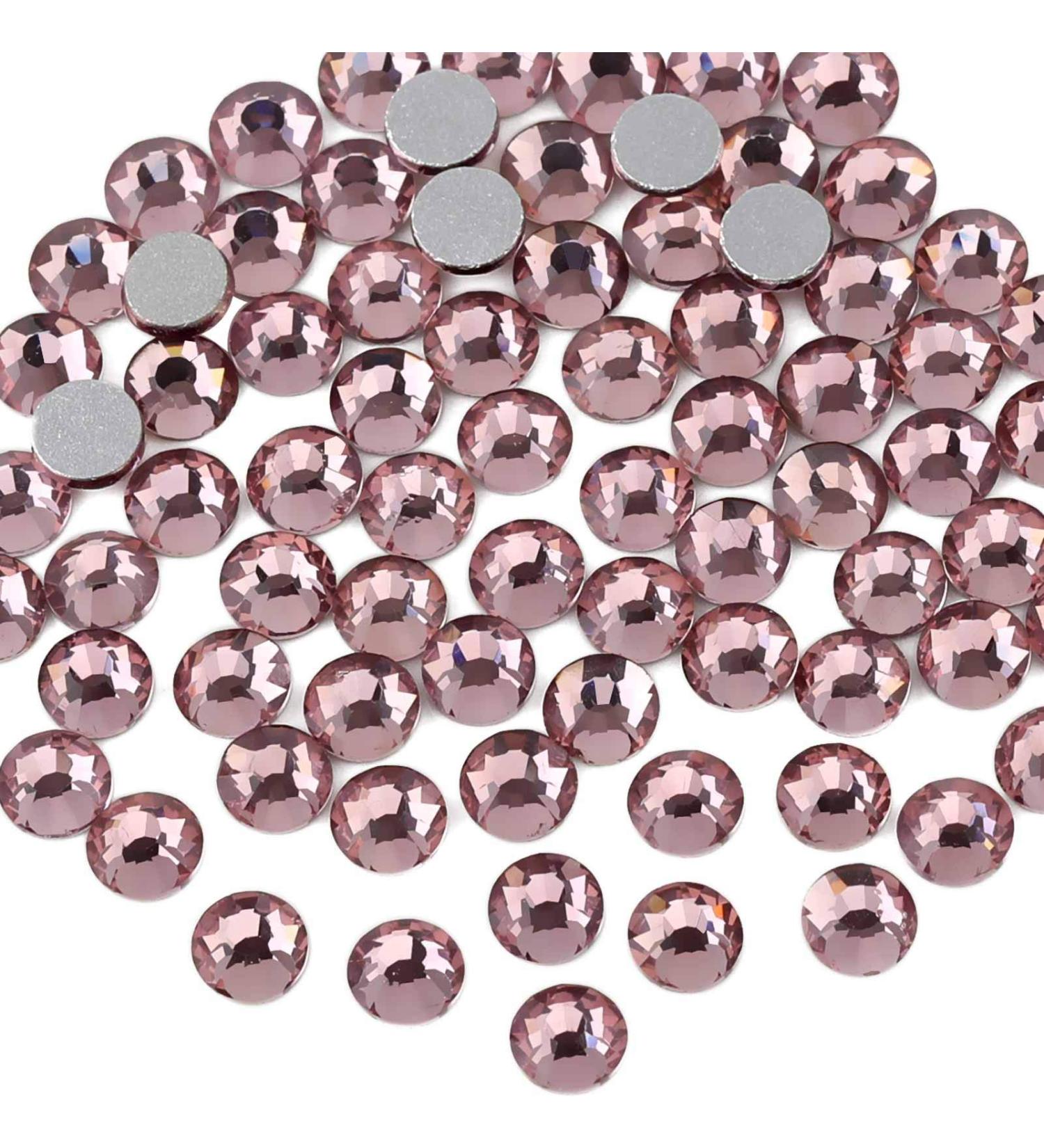 Shop Beadsland 1440 Flat Back Rhinestones SS16 - Light Purple Nail Crystals for Stunning Nail Art - Buy Online on GoSupps.com