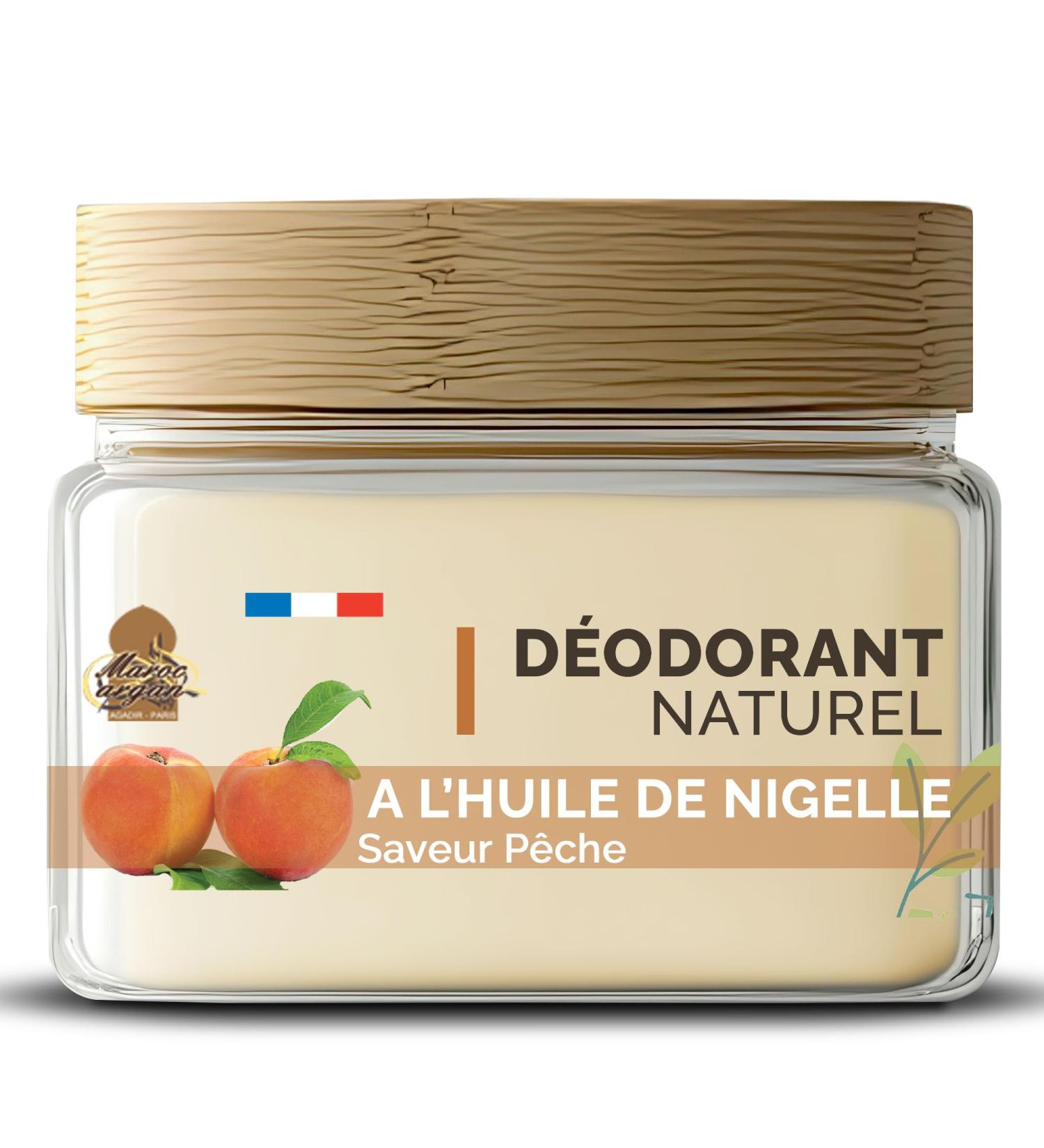 D odorant Naturel l Huile de Nigelle Senteur P che Baume D o sans sels d aluminium Dur e 2 3 mois 50ml P che 50 ml (Lot de 1) - Buy Online on GoSupps.com