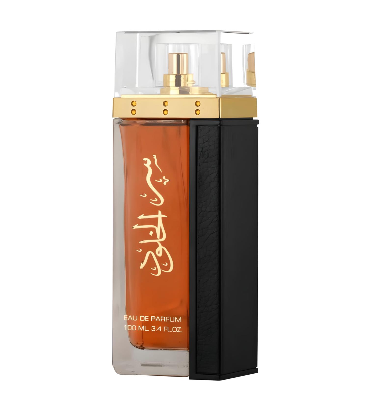 Lattafa Ser Al Khulood Gold Eau de Parfum Spray for Unisex 3.4 Ounce / 100 Ml 3.4 Fl Oz (Pack of 1) Musk Fruity Vanilla Floral - Buy Online on GoSupps.com