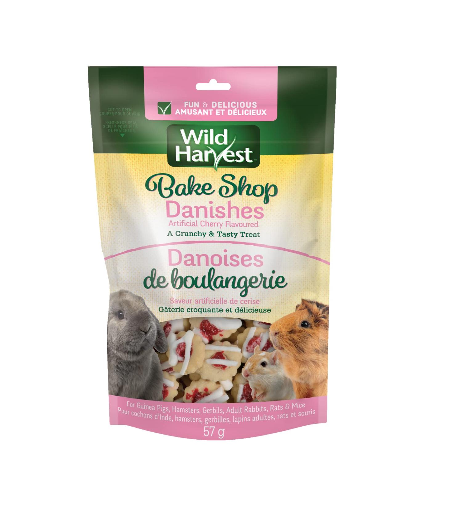 Wild Harvest Cherry Danishes (Small Animal) 2oz