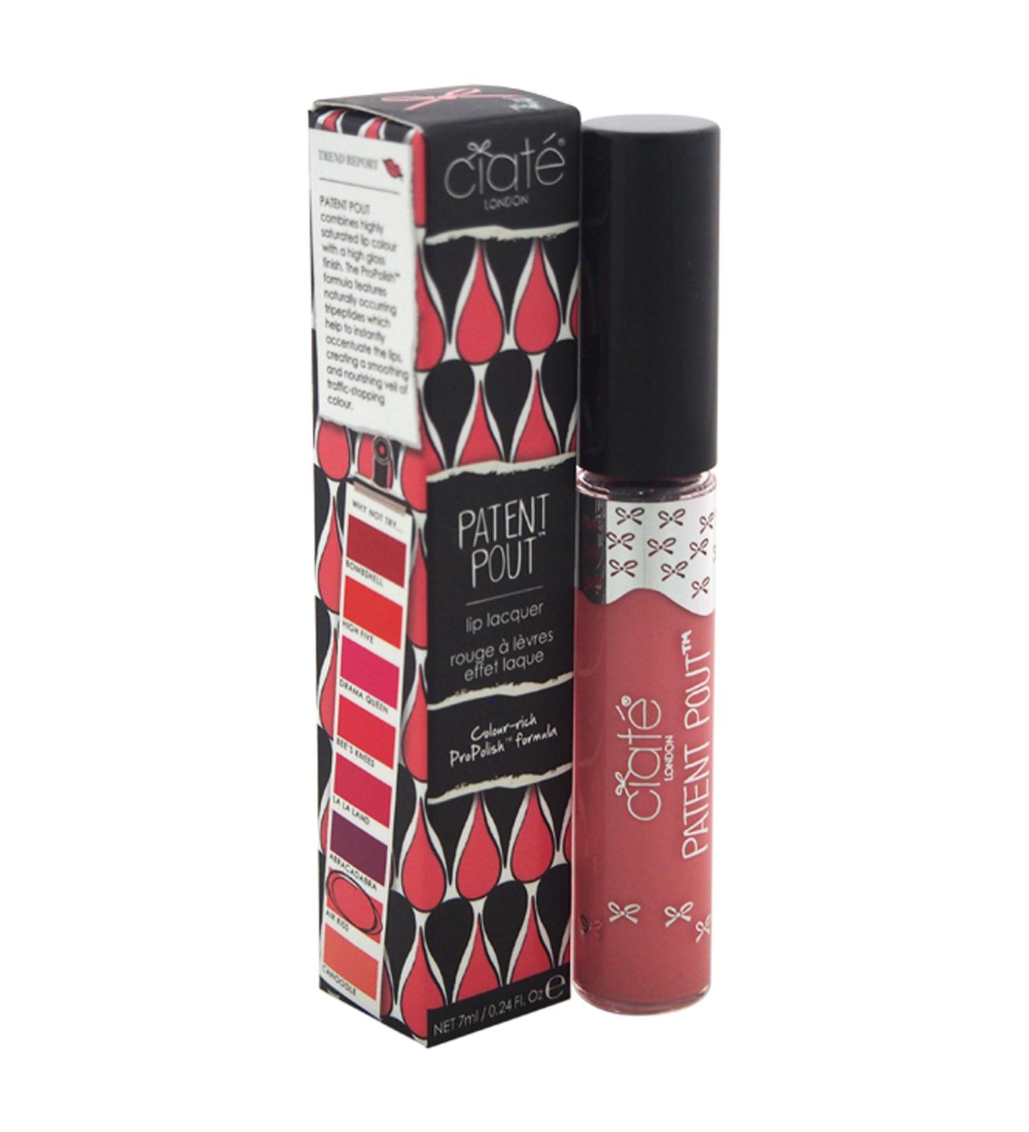 Ciate London Patent Pout Lip Lacquer - Air Kiss/Light Pink - 0.24 oz - Women's Lip Gloss - Buy Online on GoSupps.com