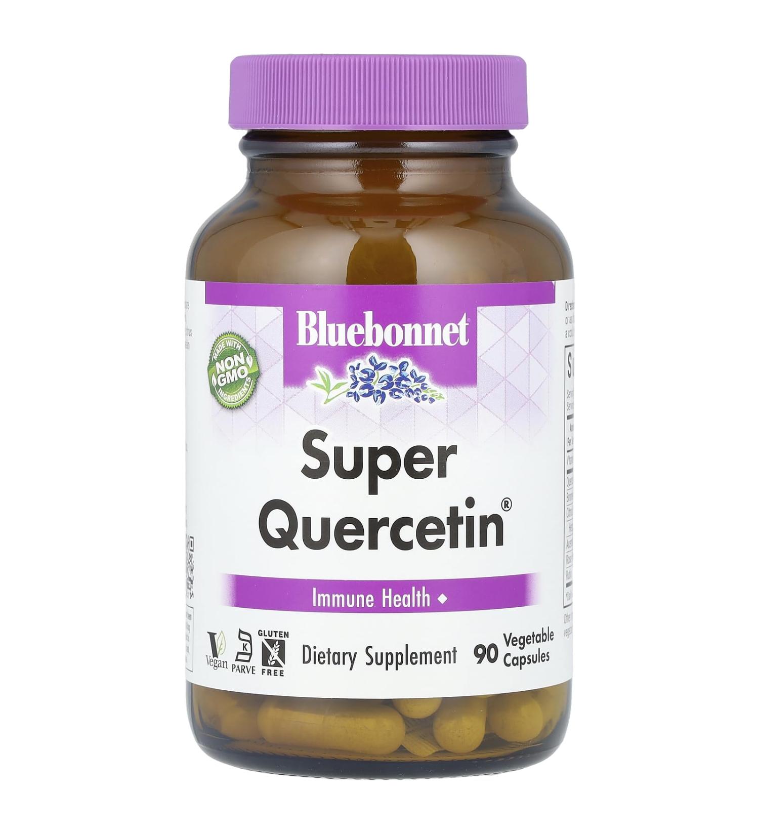 BlueBonnet Super Quercetin Vitamin C Supplement 90 Capsules