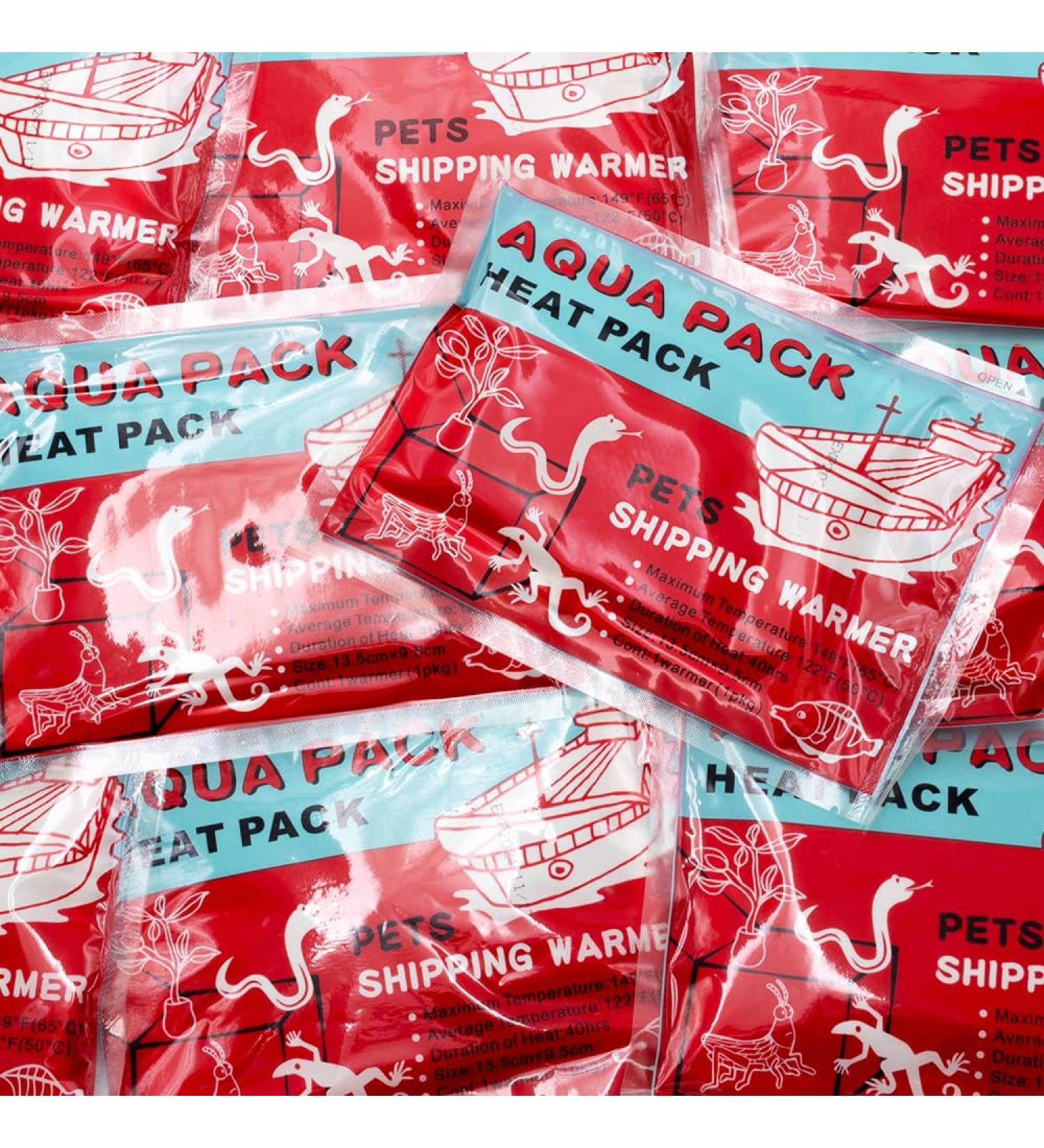 Terra Discount Aqua Pack - 40-Hour Self-Adhesive Heat Pack for Safe Shipping of Animals & Plants (10 Pieces) - Buy Online on GoSupps.com