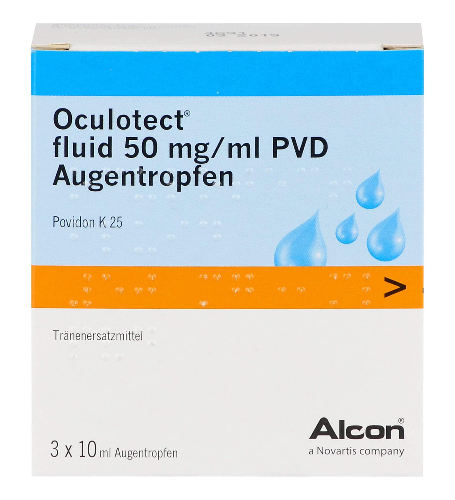 OCULOTECT Fluid PVD Eye Drops - 3x10 ml | International Shipping Available - Buy Online on GoSupps.com