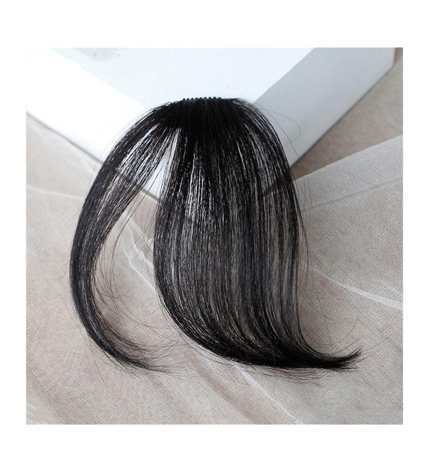 Bangs Hair Clip Clip in Bangs Thin Natural Fake Fringes Hairpiece Front Clip on Air Bangs Straight Fringe Bang Hair Extensions Fake Hair Pieces for Women Bangs Clip in Hair (Color : Natural black) - Buy Online on GoSupps.com