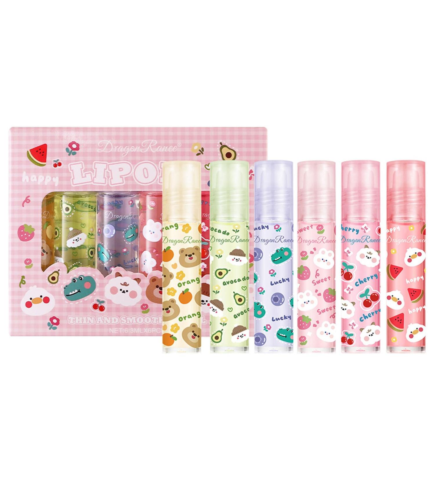 6 Pack Clear Moisturizing Lip Plumper for Hydrated and Smooth Lips to Eliminate Dull Lips and Fine Lines - Buy Online on GoSupps.com