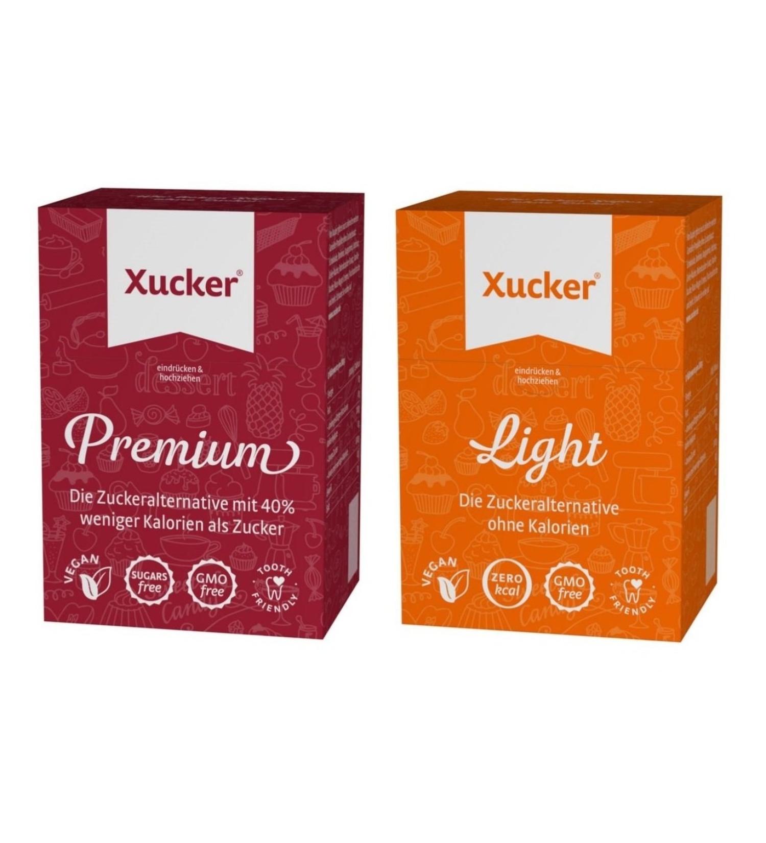 Xucker Xylitol & Erythritol Light Sticks 2-Pack (200g + 250g) - Premium Sugar Alternatives for Healthy Living - Buy Online on GoSupps.com