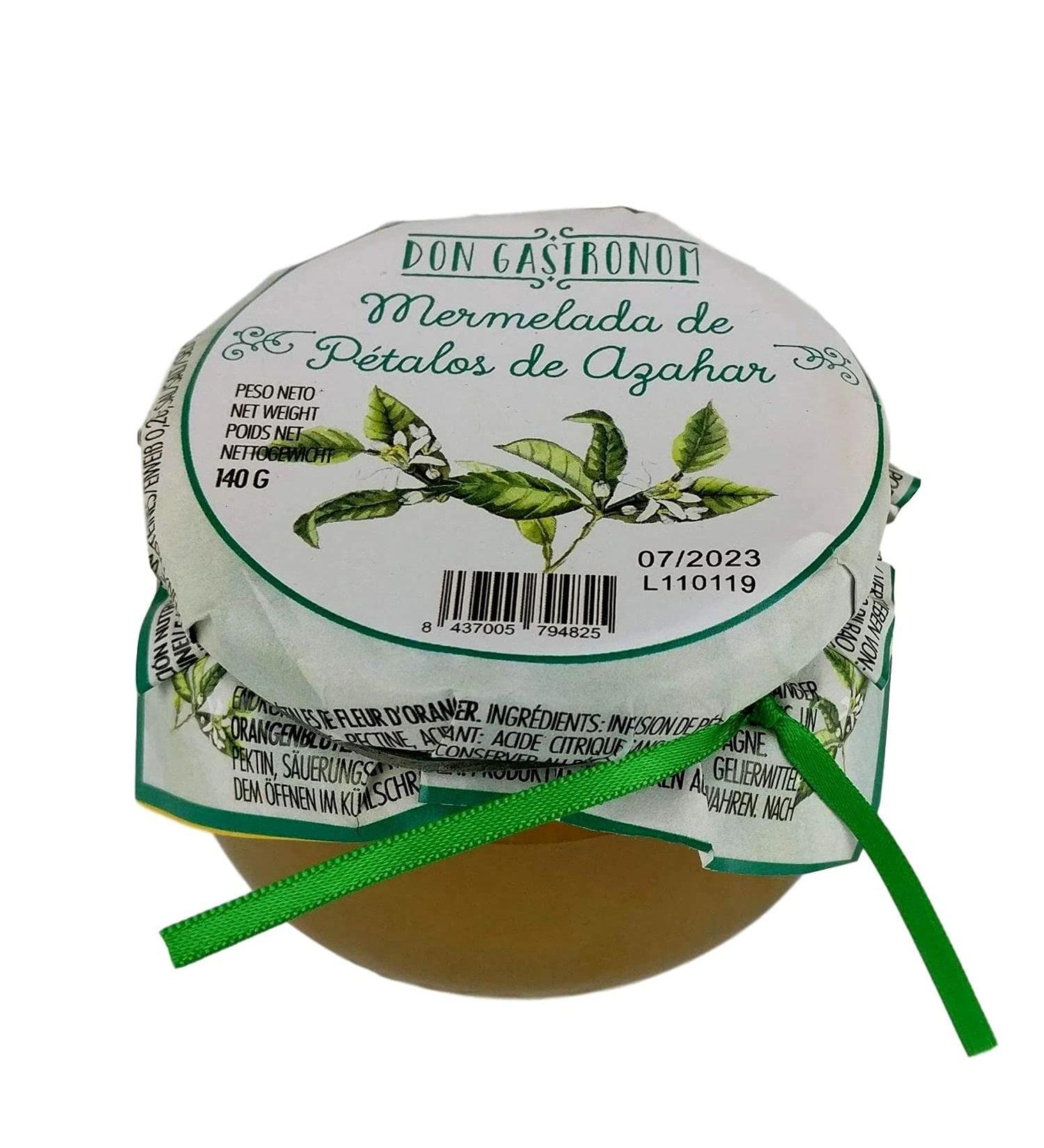 Confiture de p tales de fleur d'oranger - pot 140g