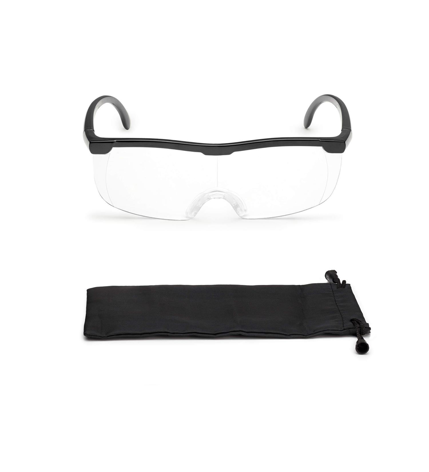 FALINGO Black Magnifying Glasses - 200% Optical Magnification for Reading & Detailed Work - Ideal Magnifier for Enhanced Clarity - Buy Online on GoSupps.com