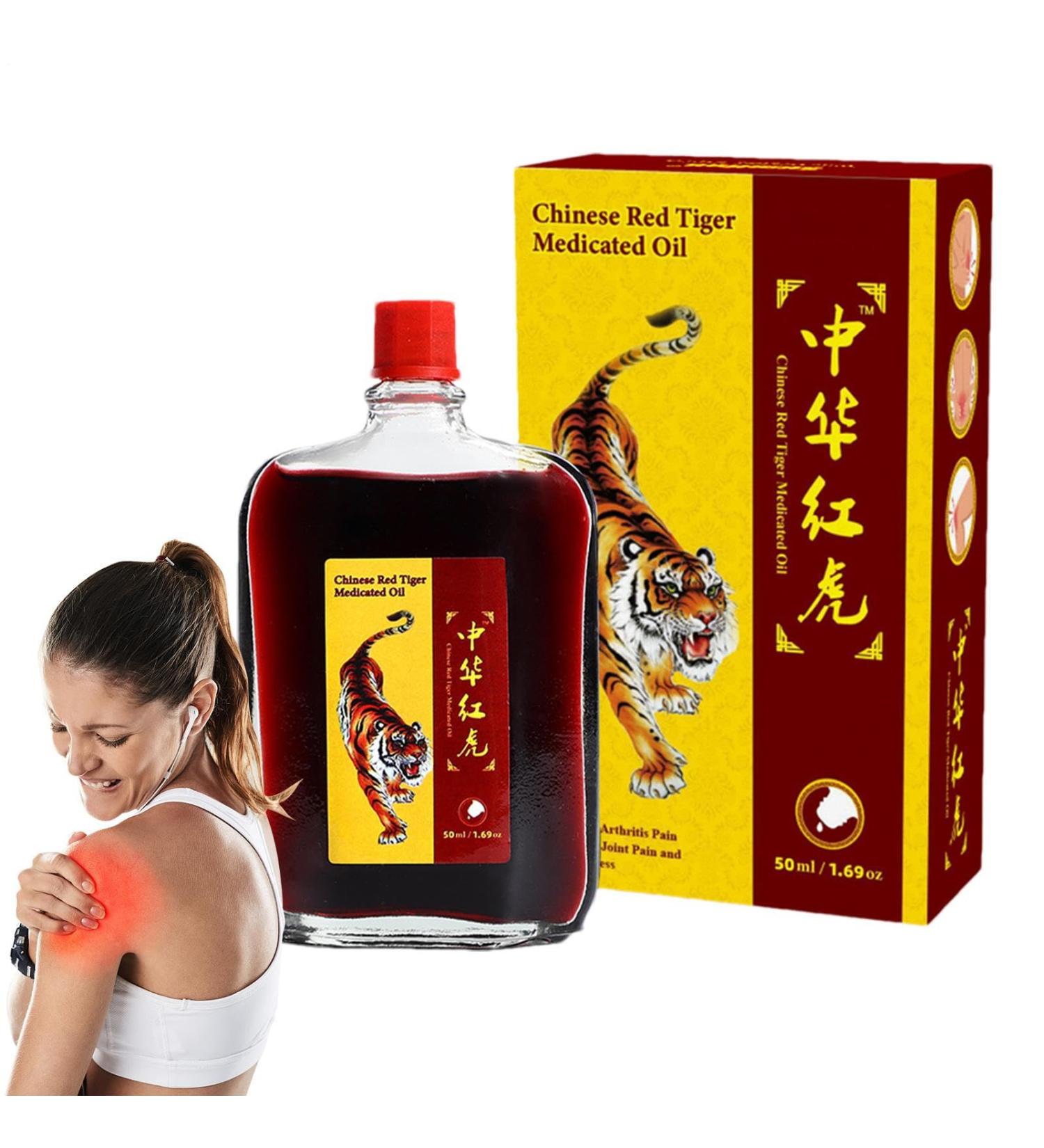 Muscle Massage Oil Chinese Oil for Pain Relief | 50ml - For Bones Knees Muscle Pain Sports Recovery Neck and Shoulder Relief - Buy Online on GoSupps.com